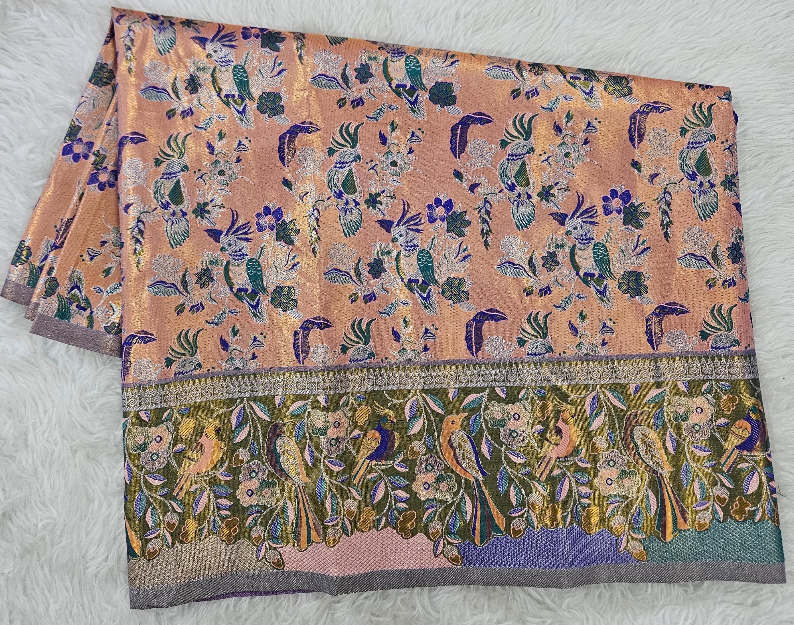 (2–5  Year) Lehenga – Unstitched (Blouse + Material)