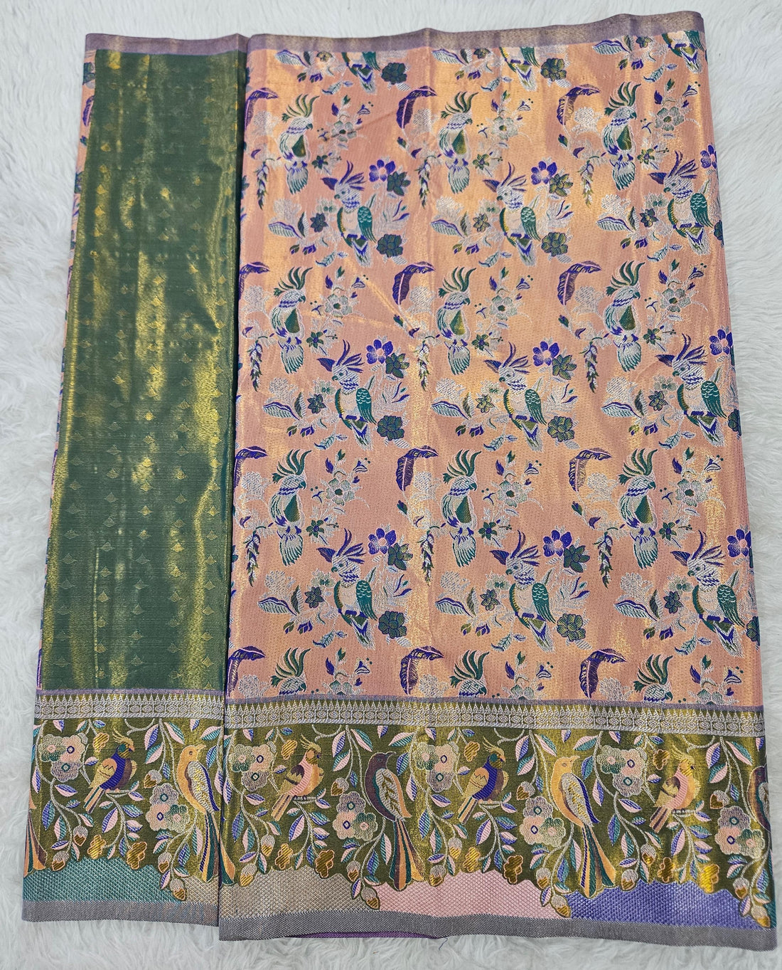 (2–5  Year) Lehenga – Unstitched (Blouse + Material)