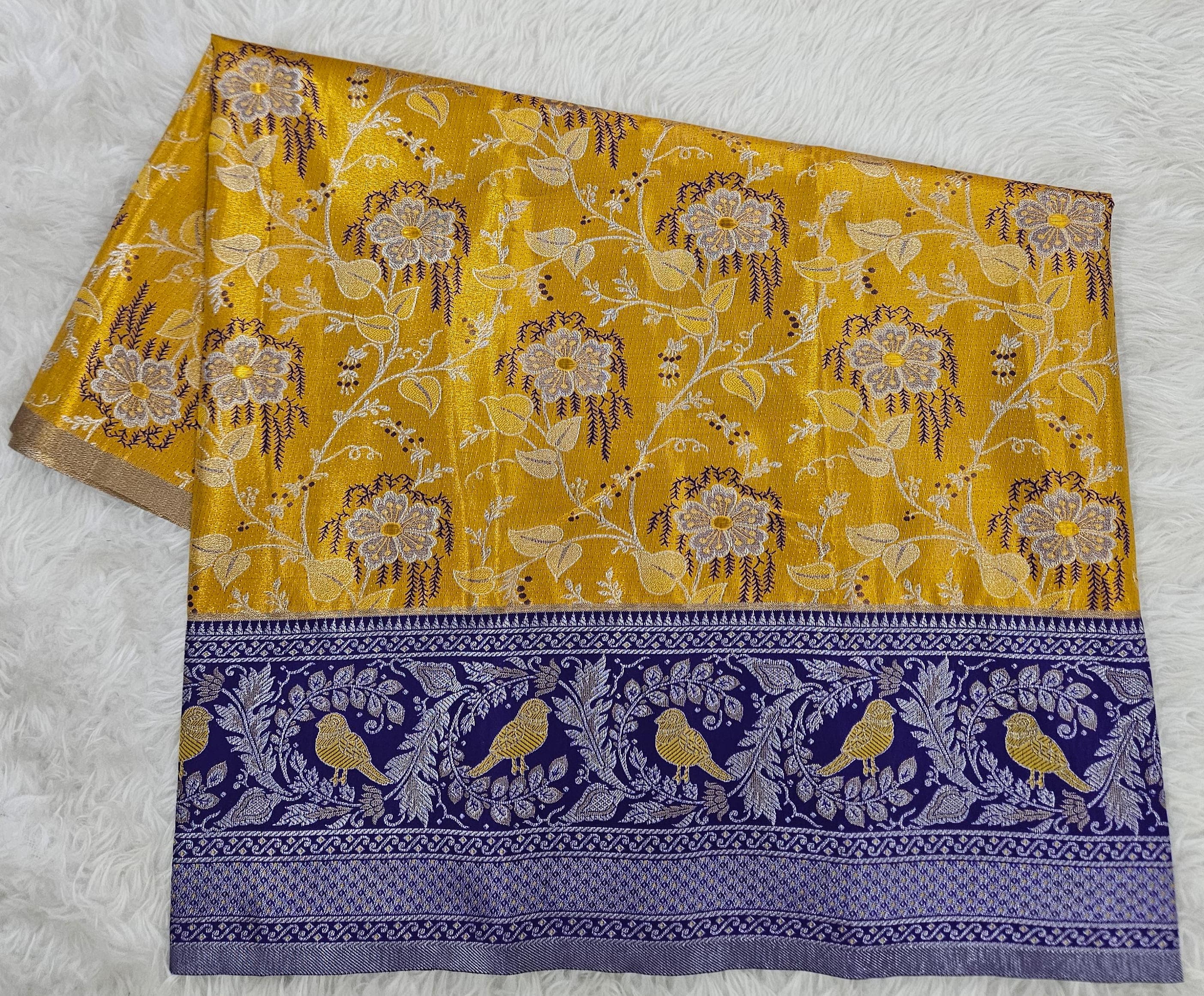 (2–5  Year) Lehenga – Unstitched (Blouse + Material)