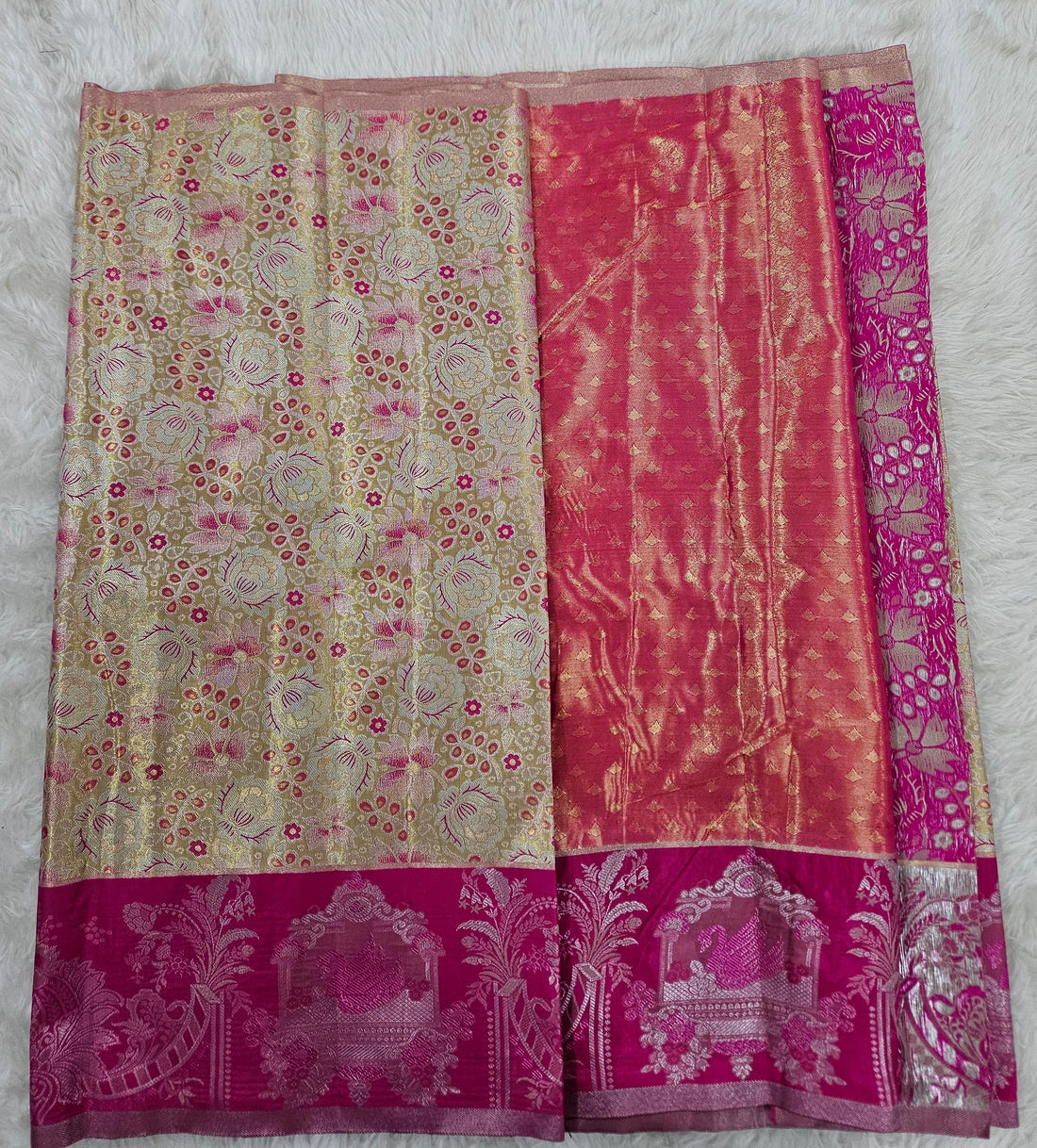 (2–5  Year) Lehenga – Unstitched (Blouse + Material)