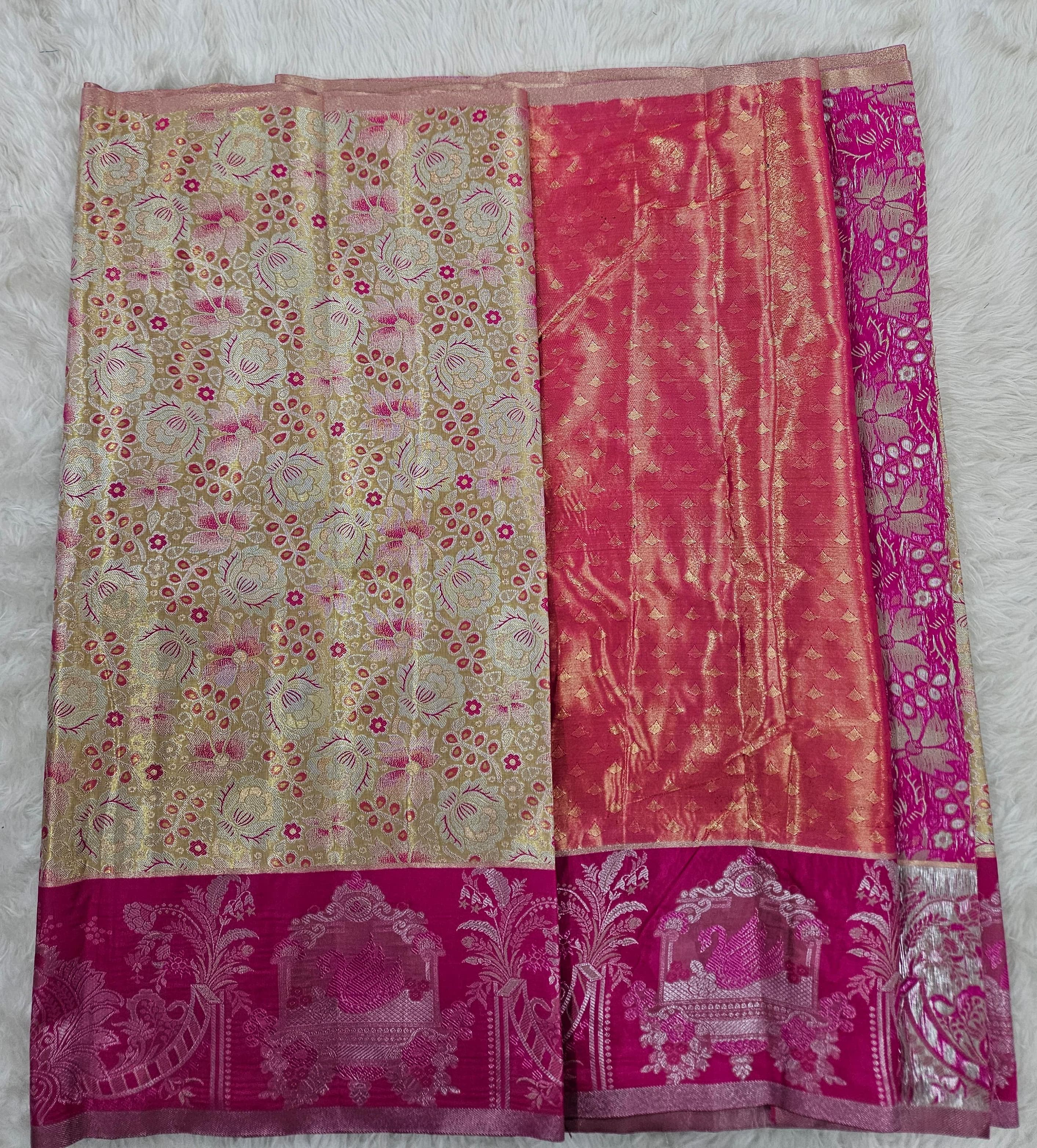 (2–5  Year) Lehenga – Unstitched (Blouse + Material)