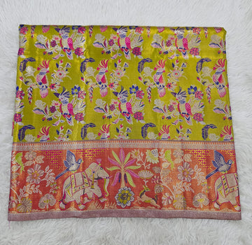 (2–5  Year) Lehenga – Unstitched (Blouse + Material)