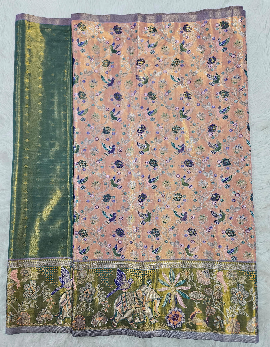 (2–5  Year) Lehenga – Unstitched (Blouse + Material)