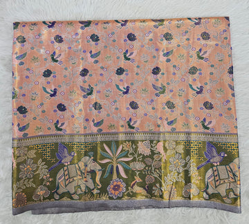 (2–5  Year) Lehenga – Unstitched (Blouse + Material)