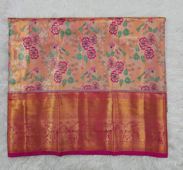 (2–5  Year) Lehenga – Unstitched (Blouse + Material)