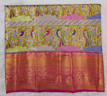 (2–5  Year) Lehenga – Unstitched (Blouse + Material)