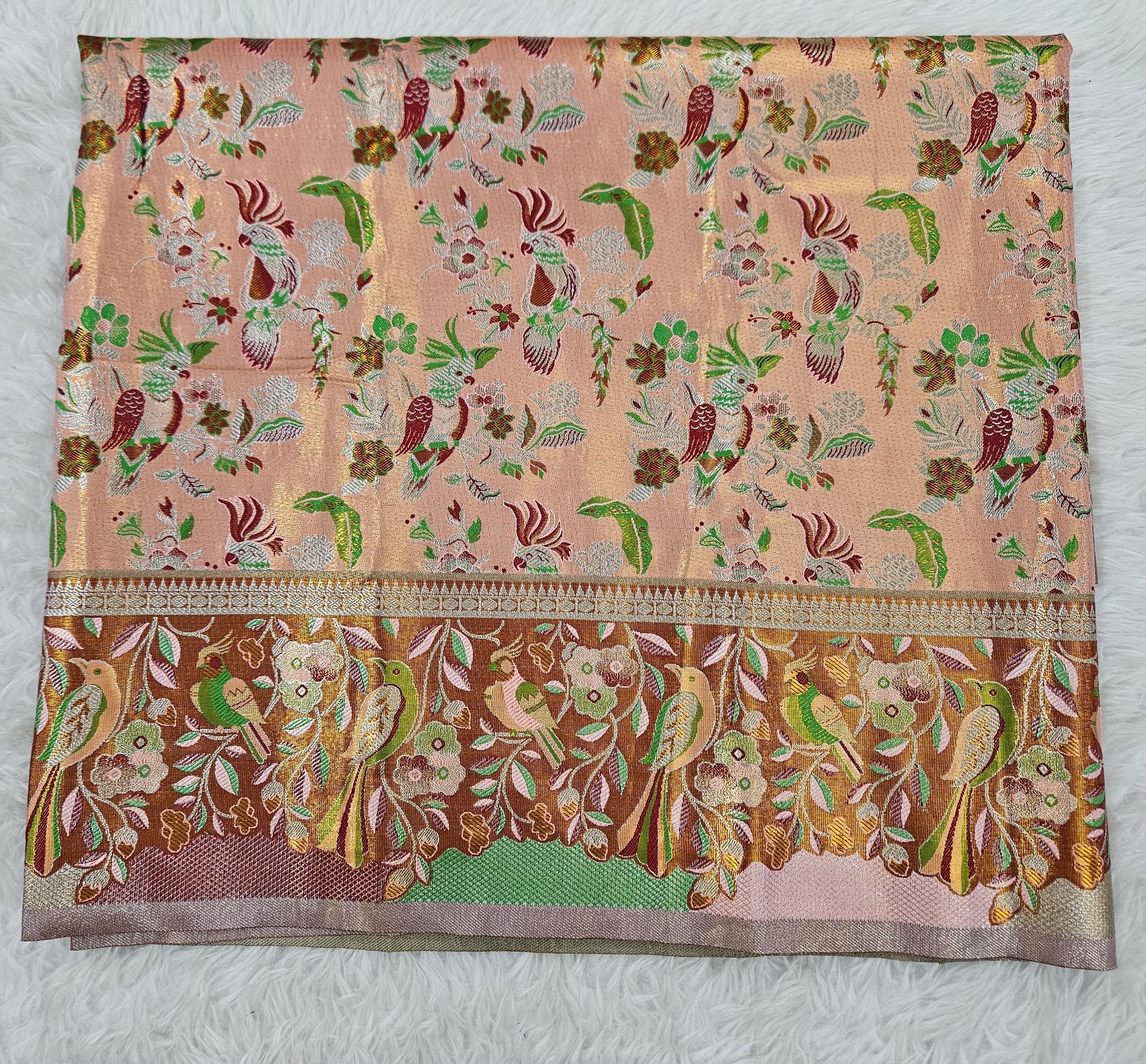 (2–5  Year) Lehenga – Unstitched (Blouse + Material)