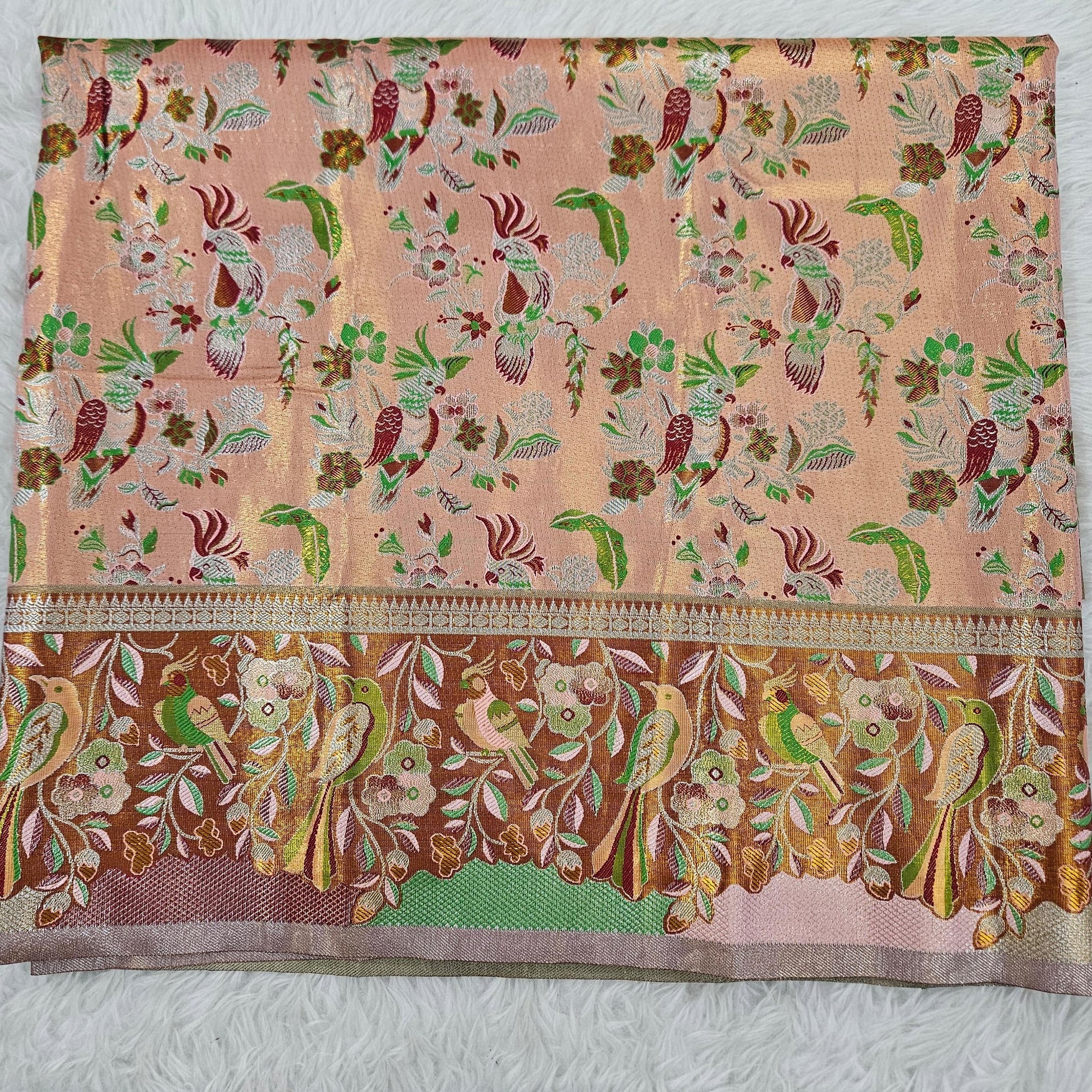 (2–5  Year) Lehenga – Unstitched (Blouse + Material)