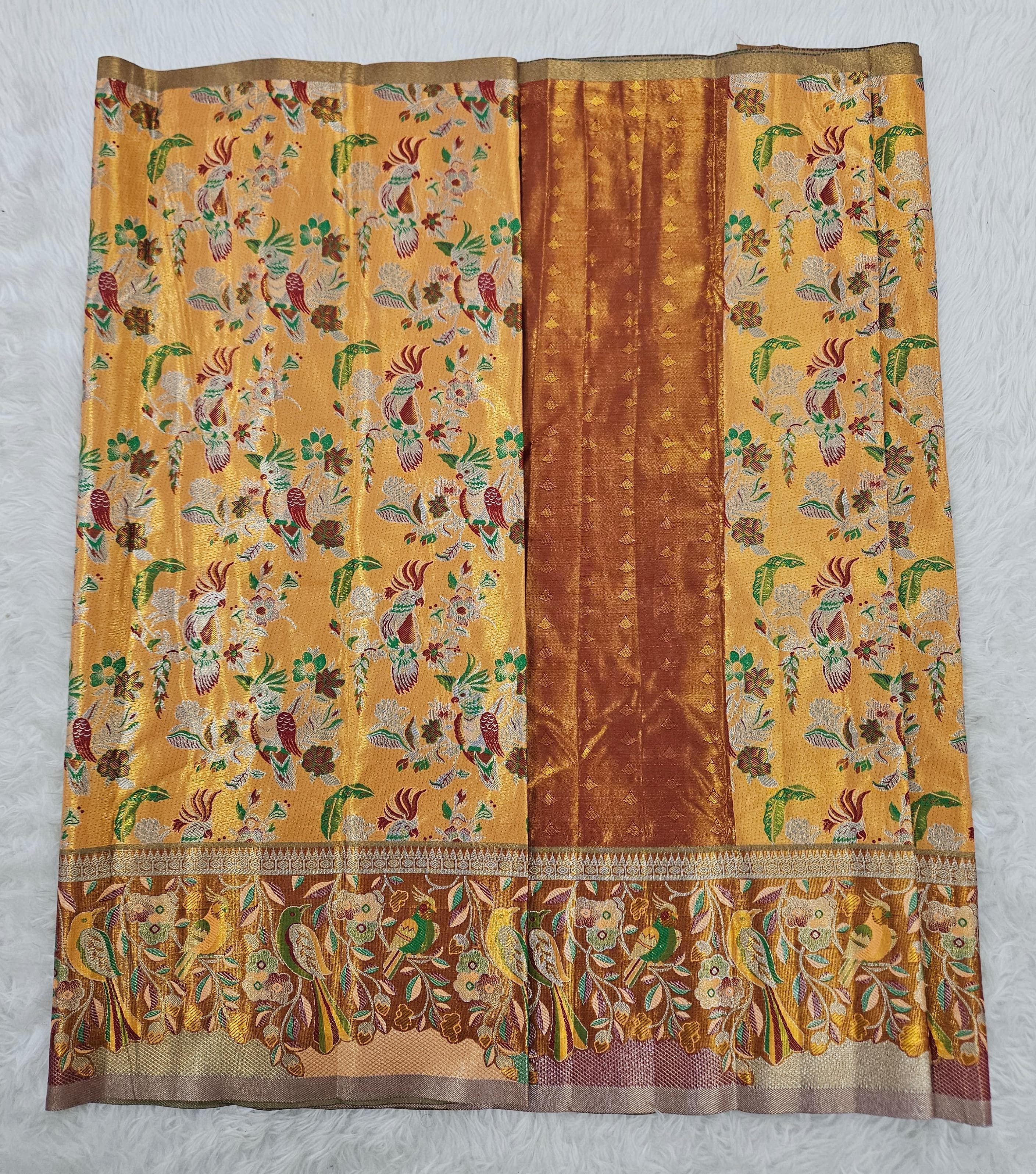 (2–5  Year) Lehenga – Unstitched (Blouse + Material)