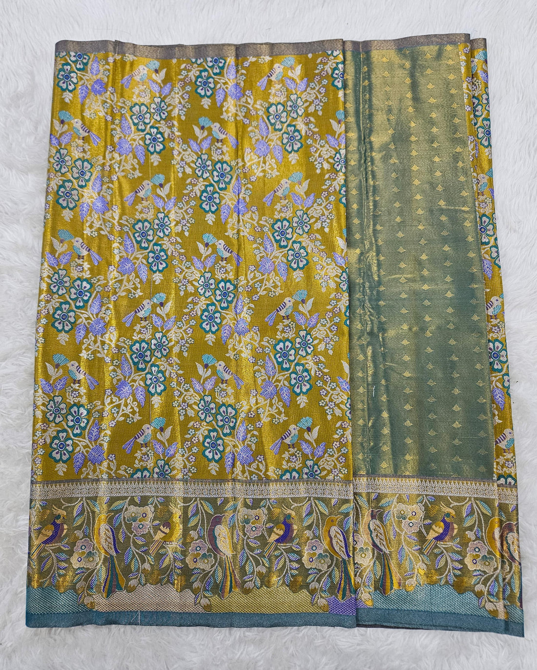 (2–5  Year) Lehenga – Unstitched (Blouse + Material)