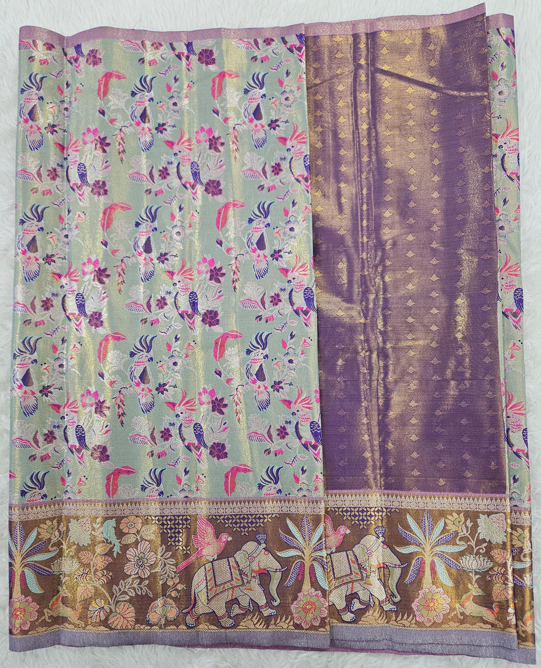 (2–5  Year) Lehenga – Unstitched (Blouse + Material)