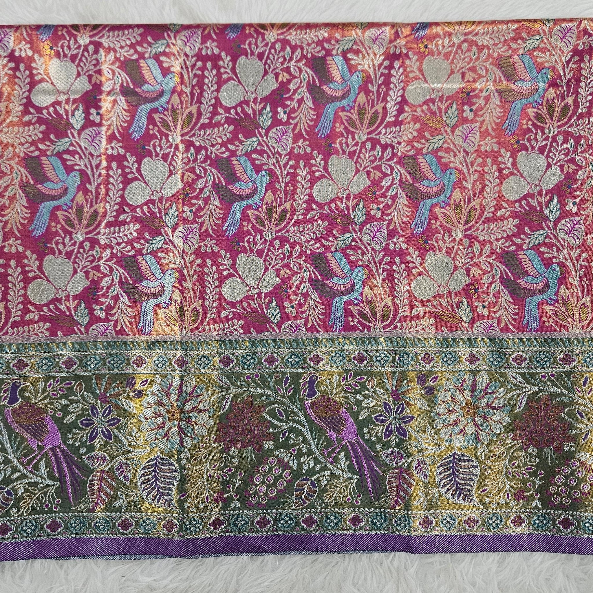 (2–5  Year) Lehenga – Unstitched (Blouse + Material)