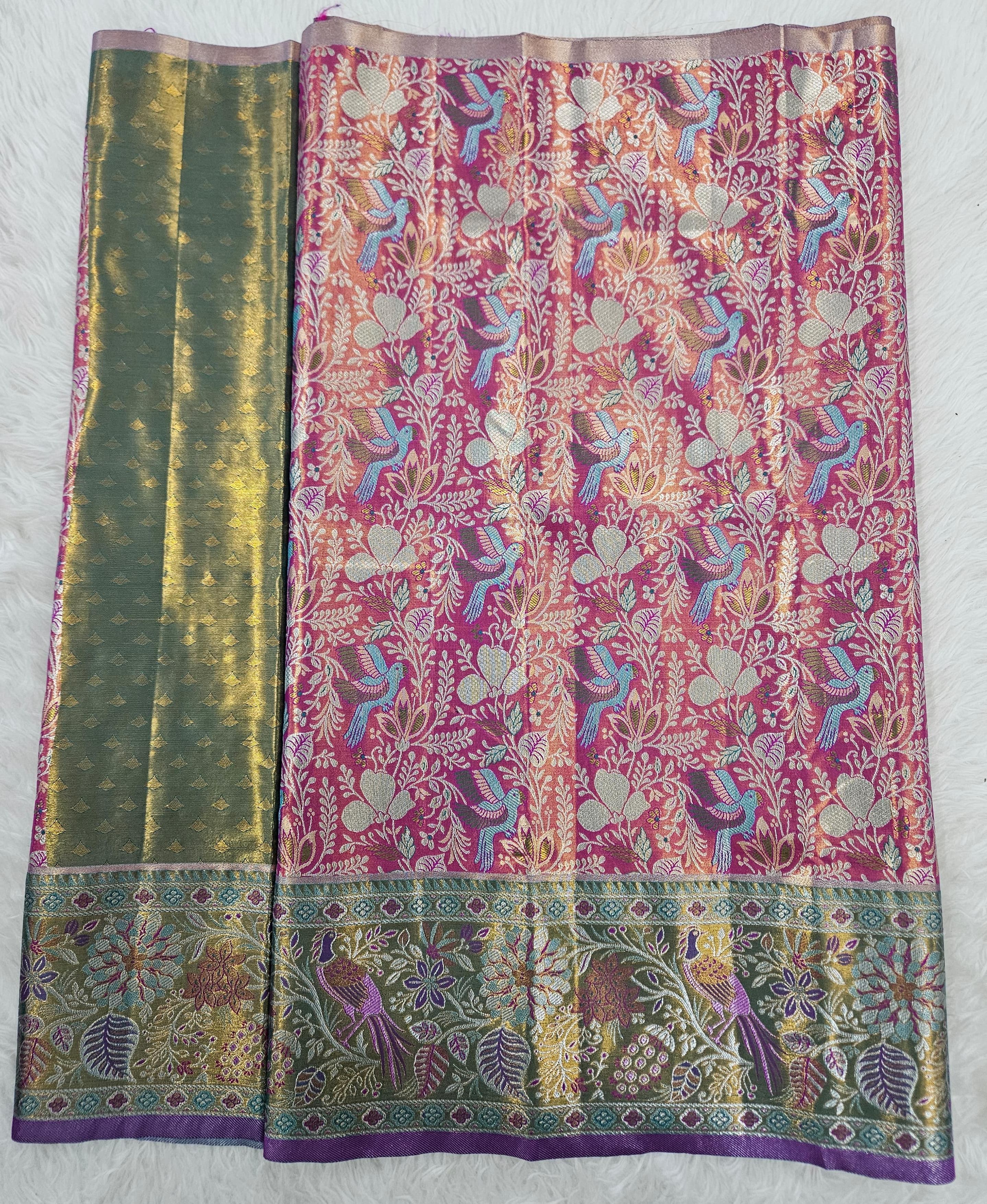 (2–5  Year) Lehenga – Unstitched (Blouse + Material)