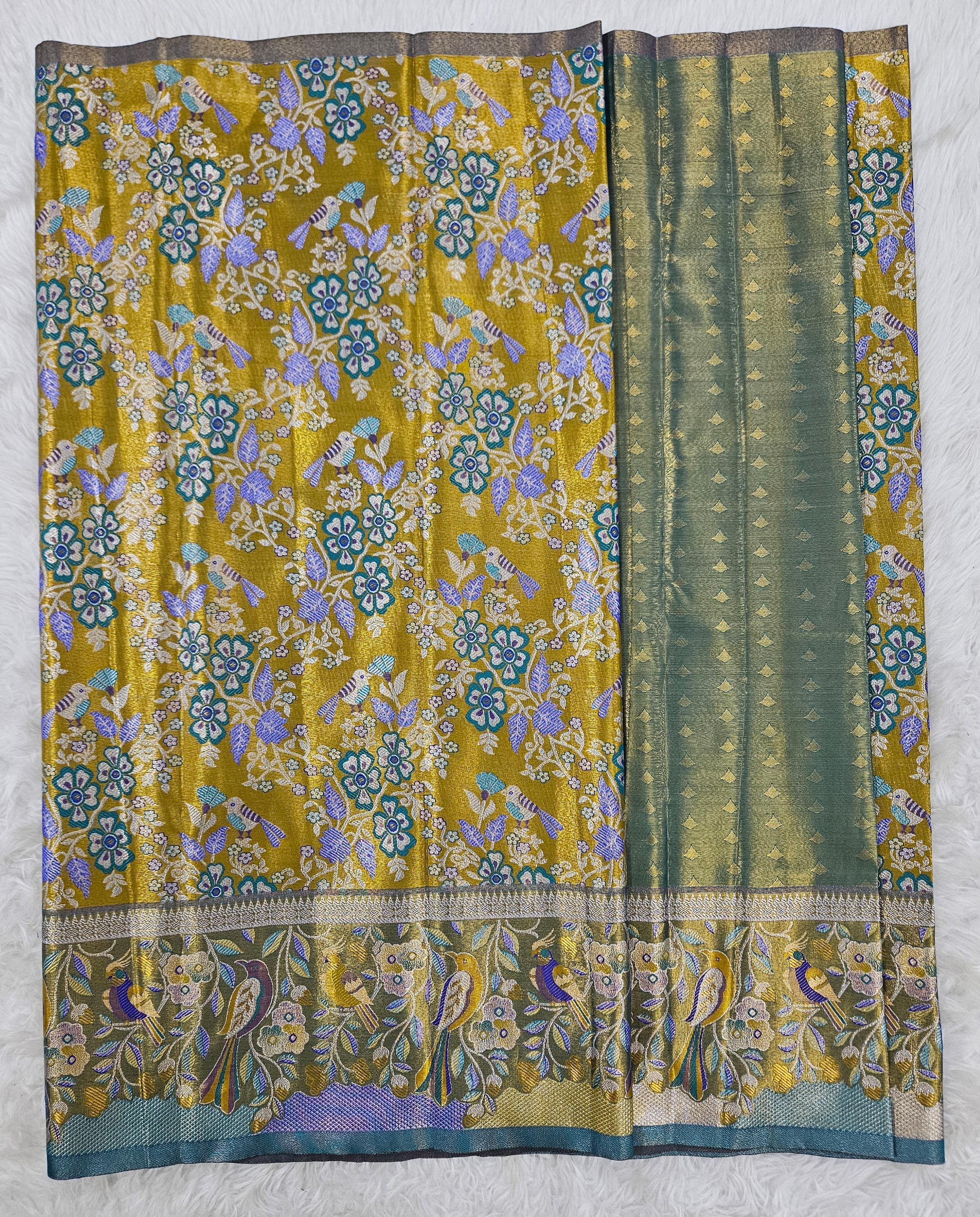 (2–5  Year) Lehenga – Unstitched (Blouse + Material)