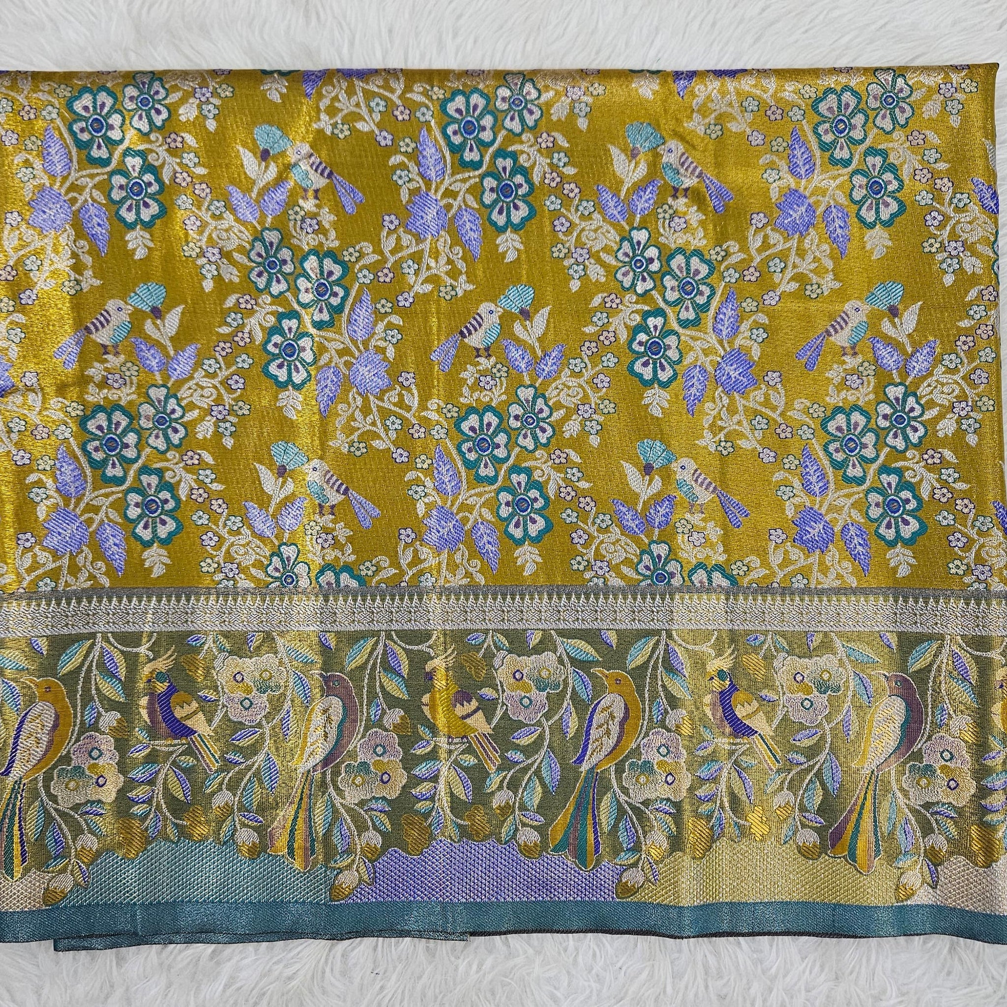 (2–5  Year) Lehenga – Unstitched (Blouse + Material)