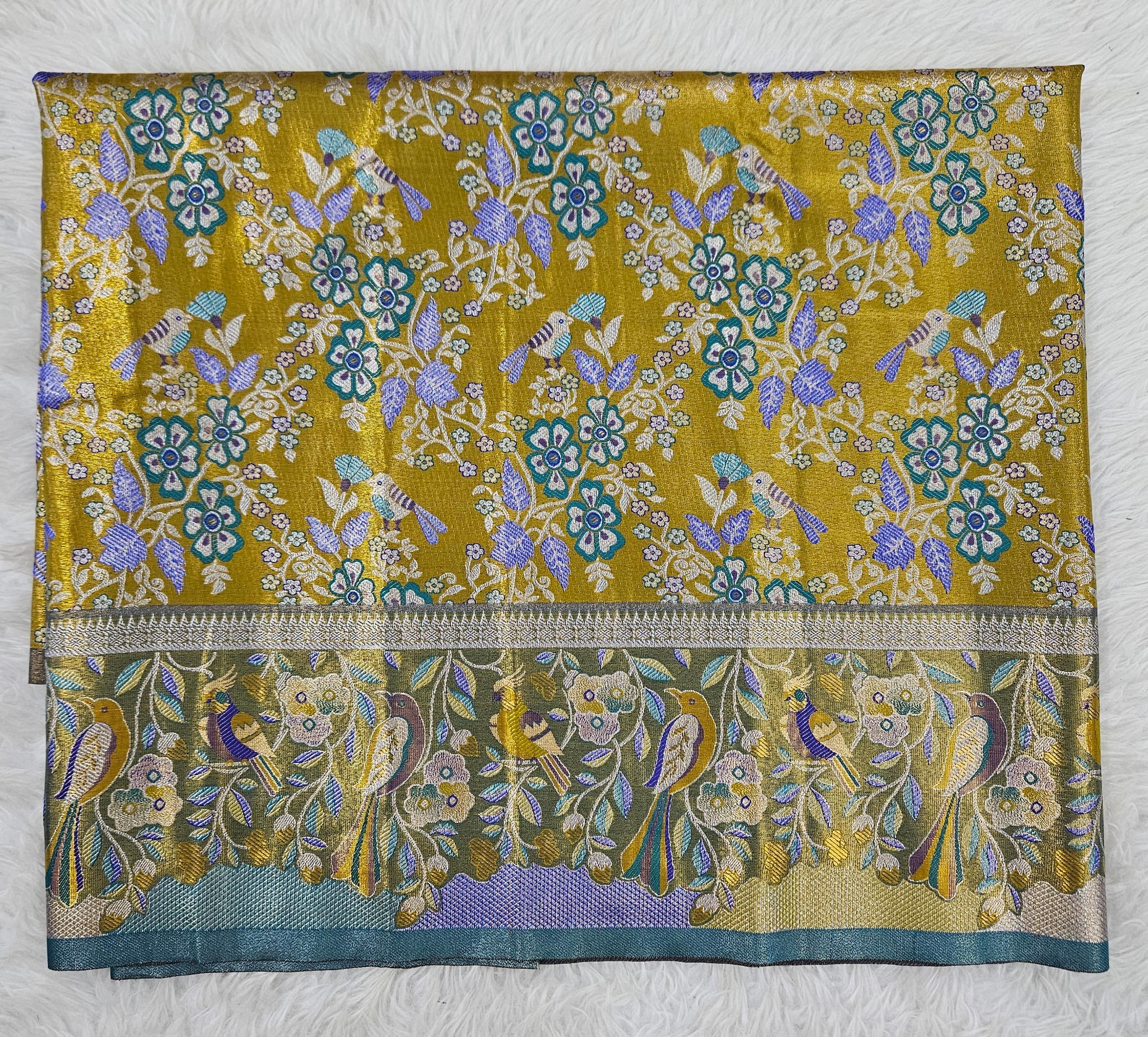 (2–5  Year) Lehenga – Unstitched (Blouse + Material)