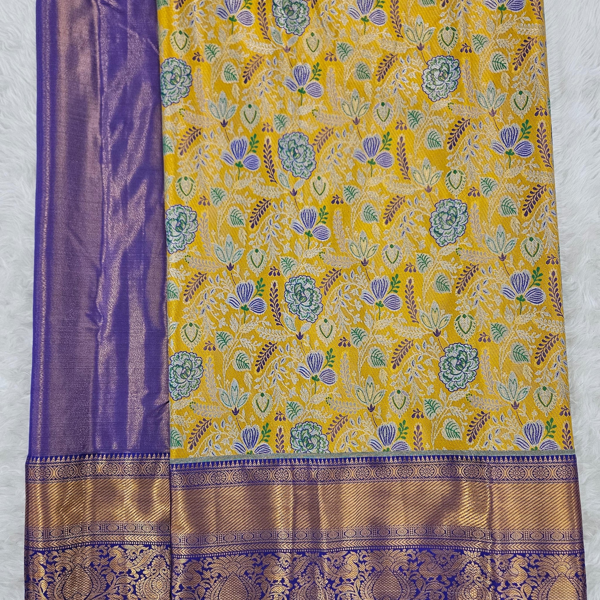 (2–5  Year) Lehenga – Unstitched (Blouse + Material)