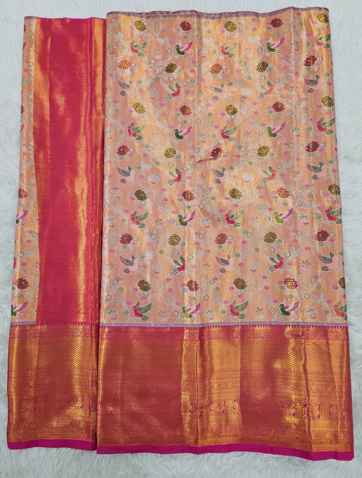 (2–5  Year) Lehenga – Unstitched (Blouse + Material)