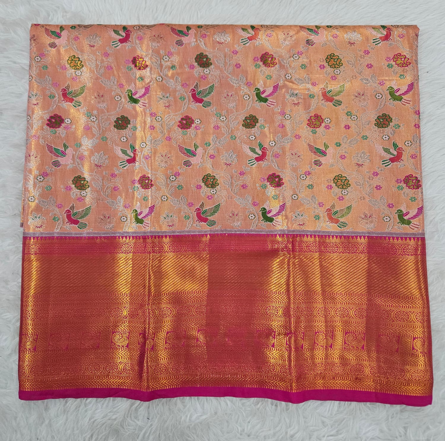 (2–5  Year) Lehenga – Unstitched (Blouse + Material)