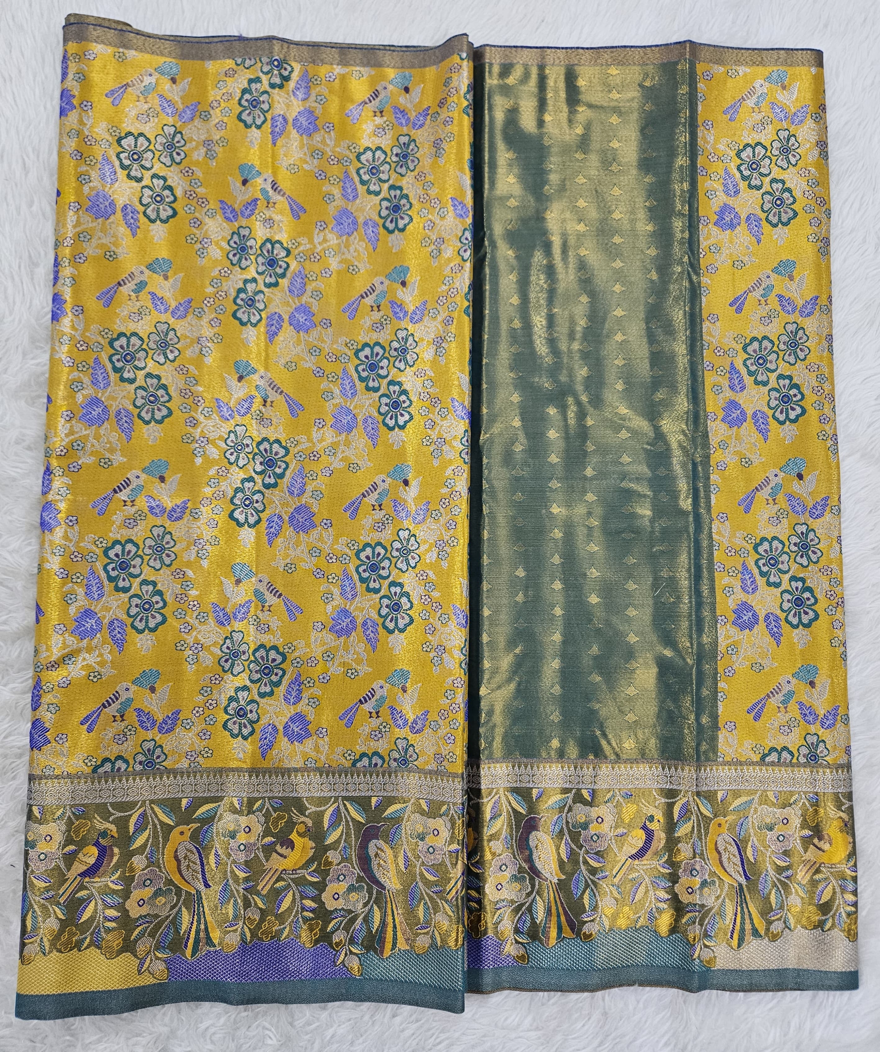 (2–5  Year) Lehenga – Unstitched (Blouse + Material)