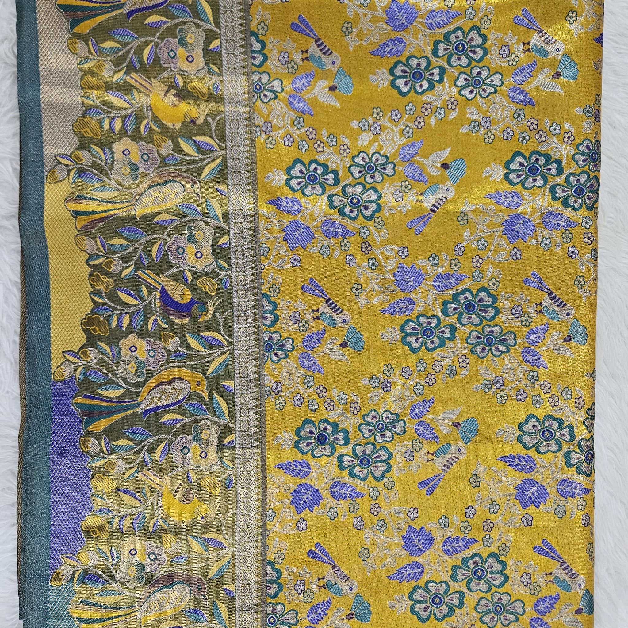 (2–5  Year) Lehenga – Unstitched (Blouse + Material)