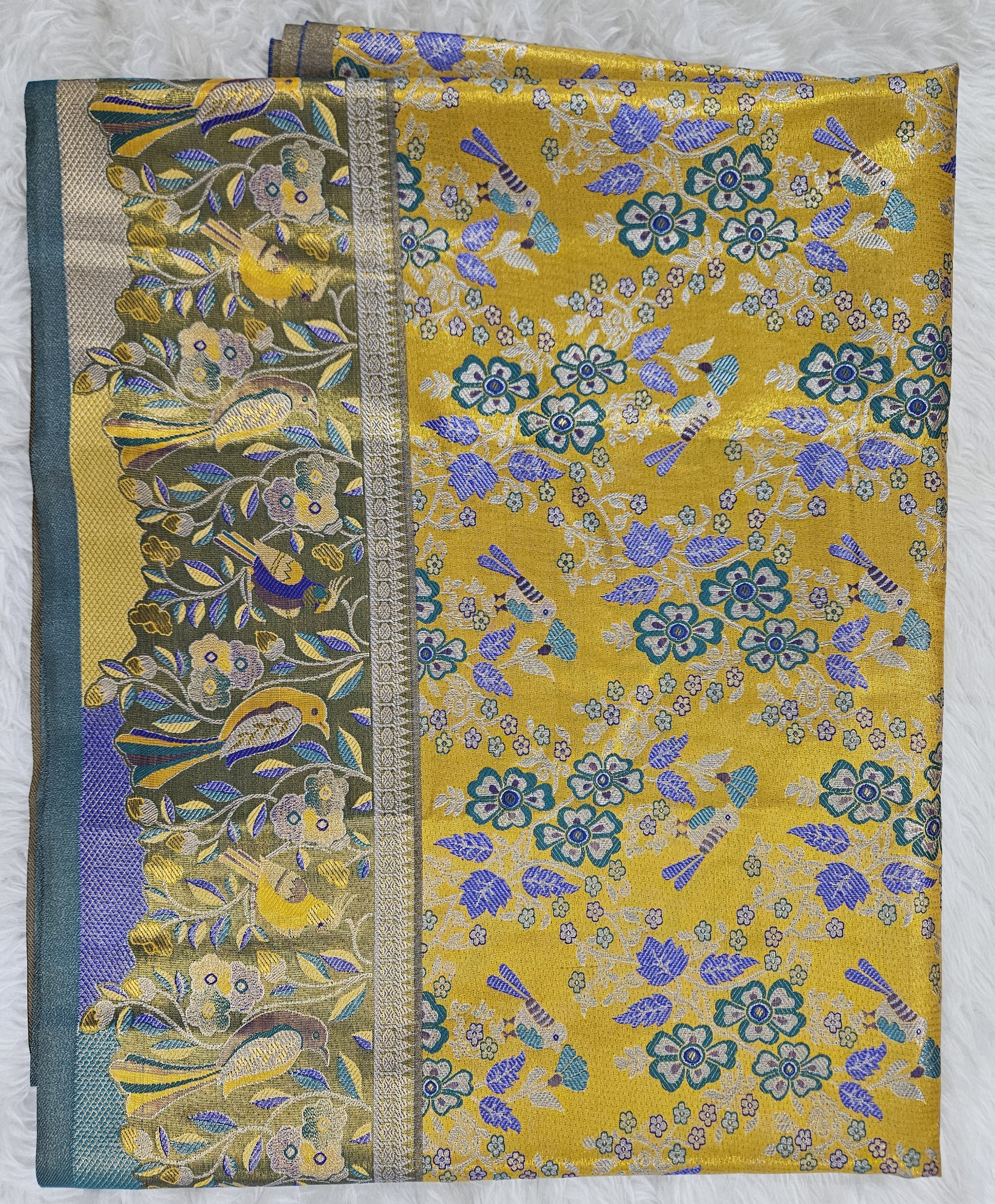 (2–5  Year) Lehenga – Unstitched (Blouse + Material)