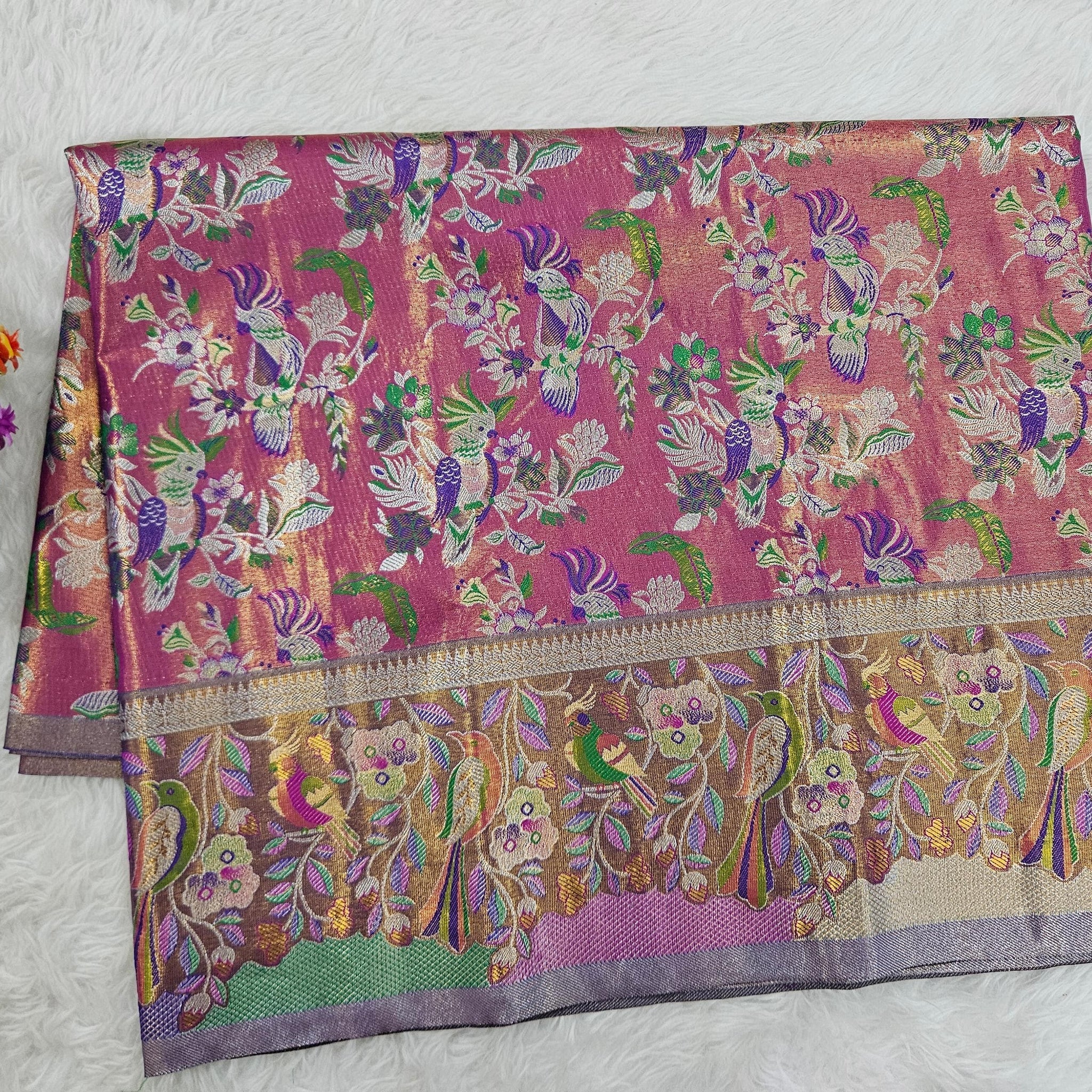 (2–5  Year) Lehenga – Unstitched (Blouse + Material)