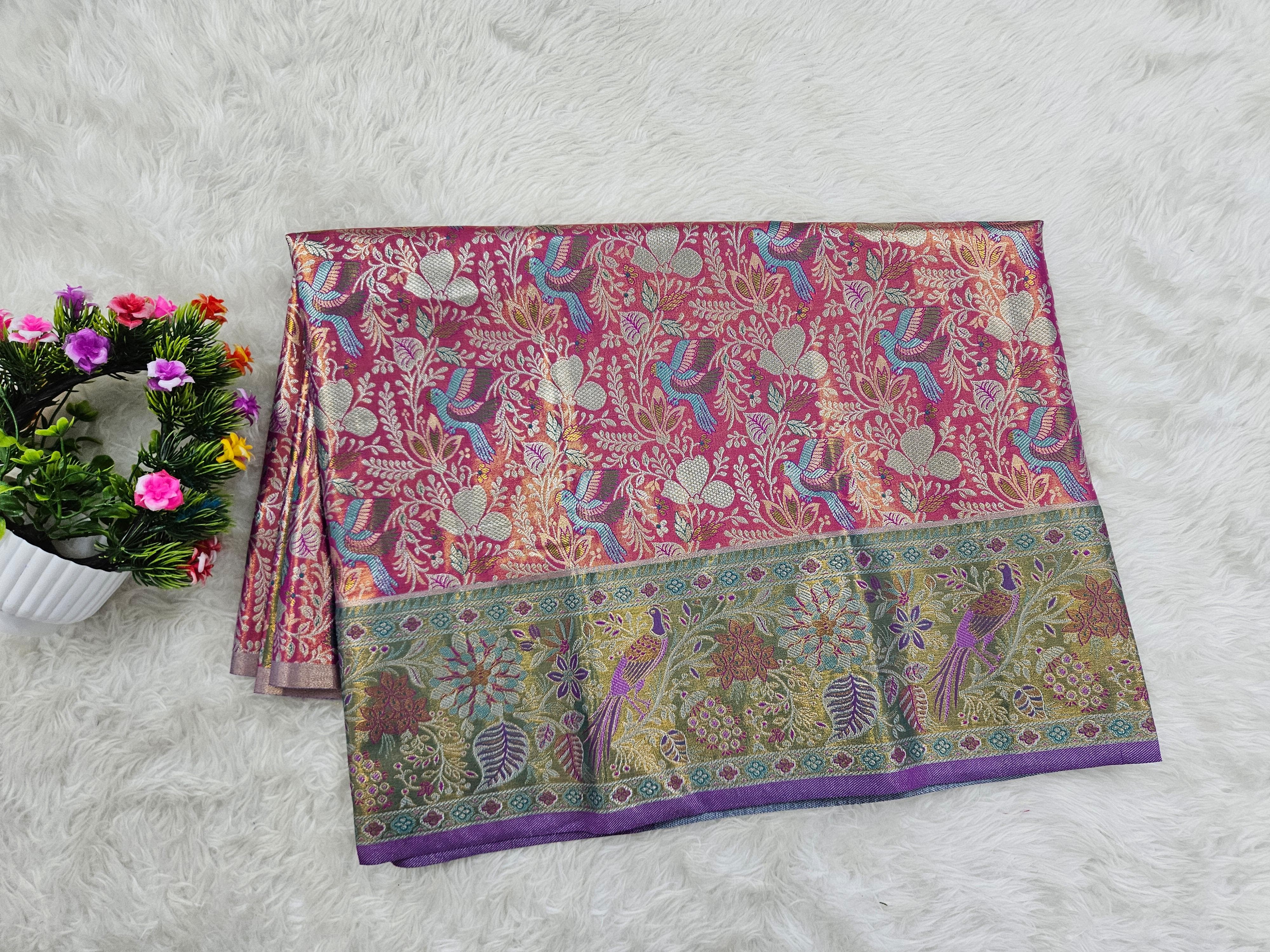 (2–5  Year) Lehenga – Unstitched (Blouse + Material)