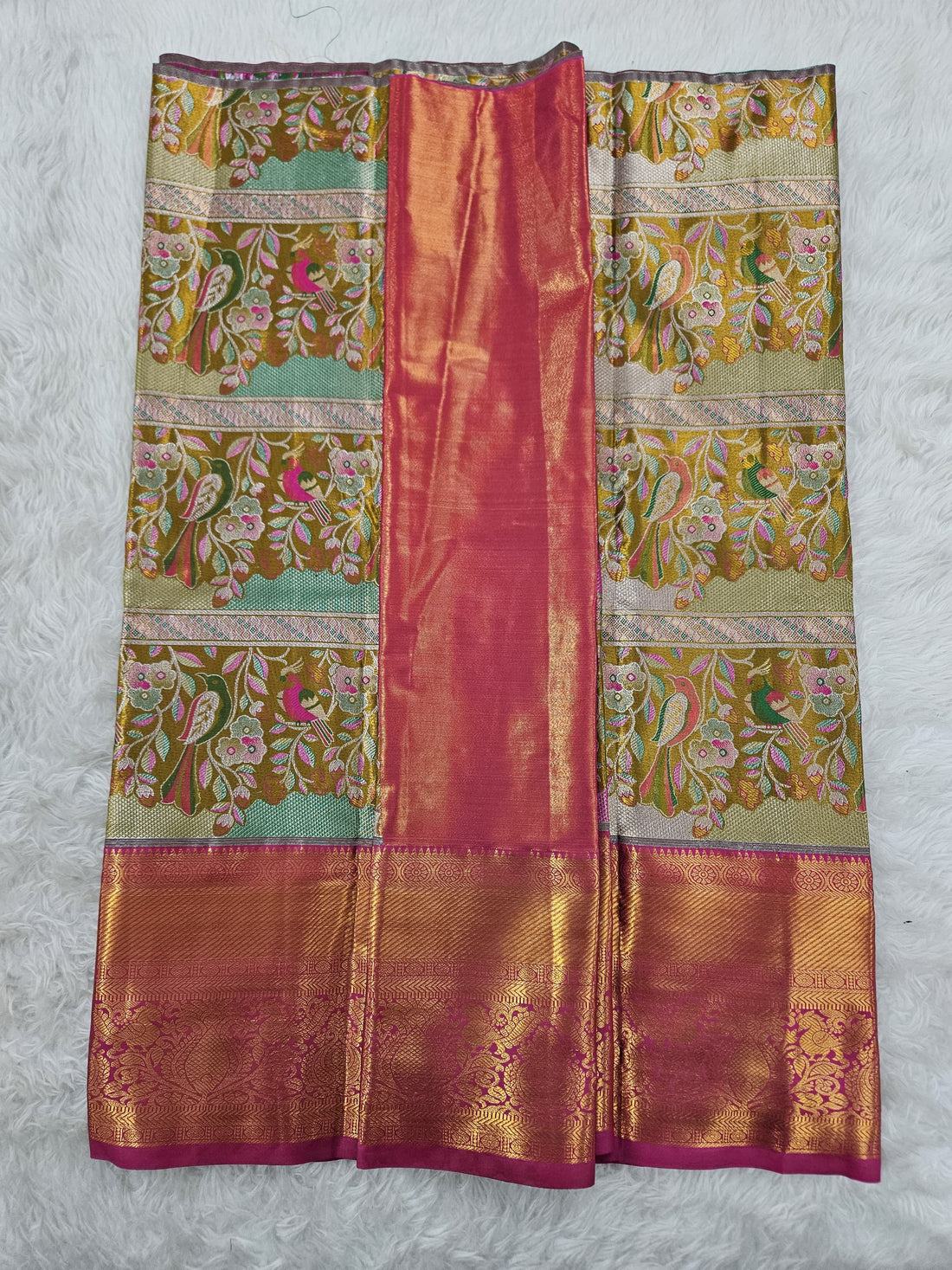 (2–5  Year) Lehenga – Unstitched (Blouse + Material)