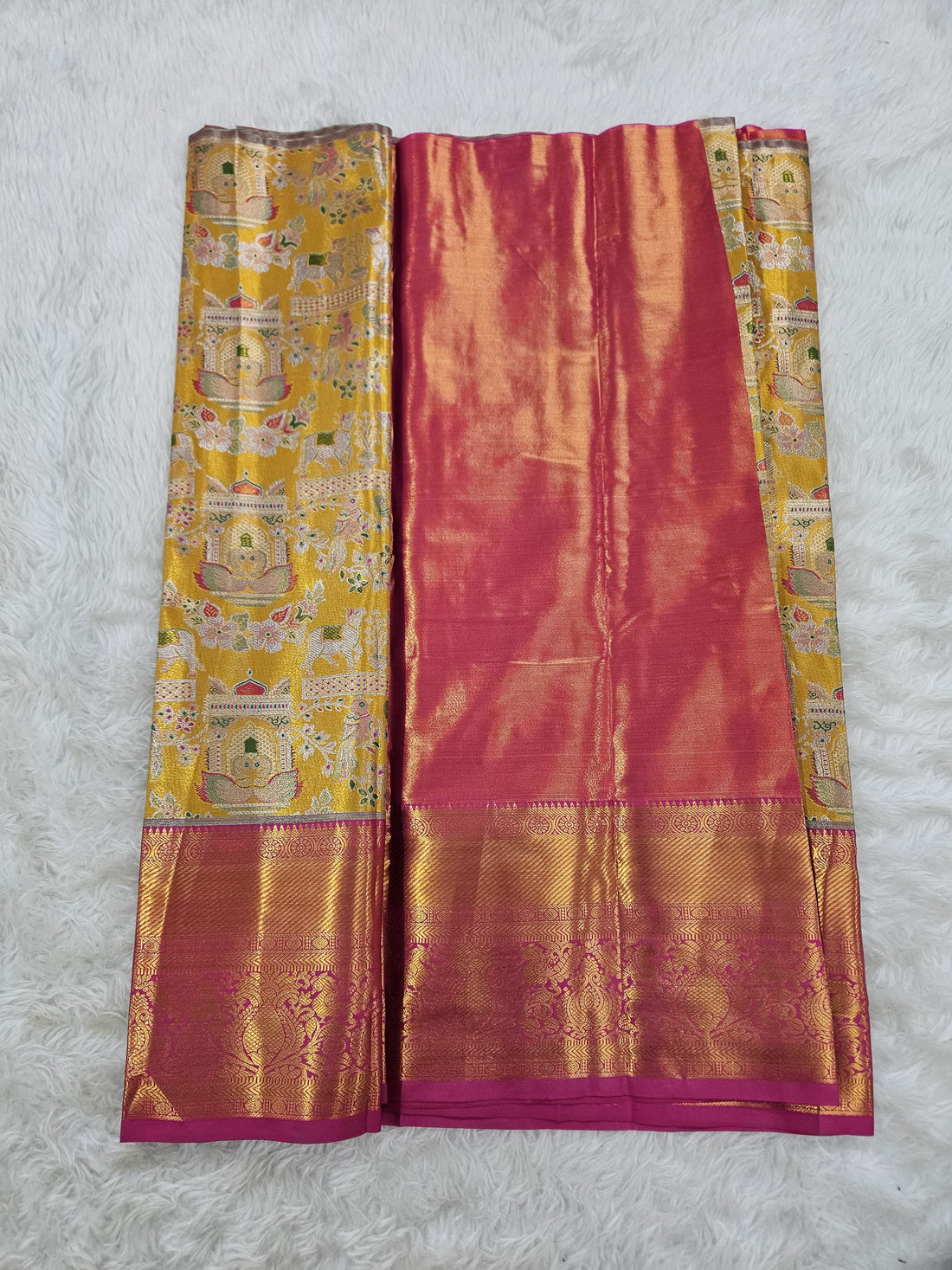 (2–5  Year) Lehenga – Unstitched (Blouse + Material)