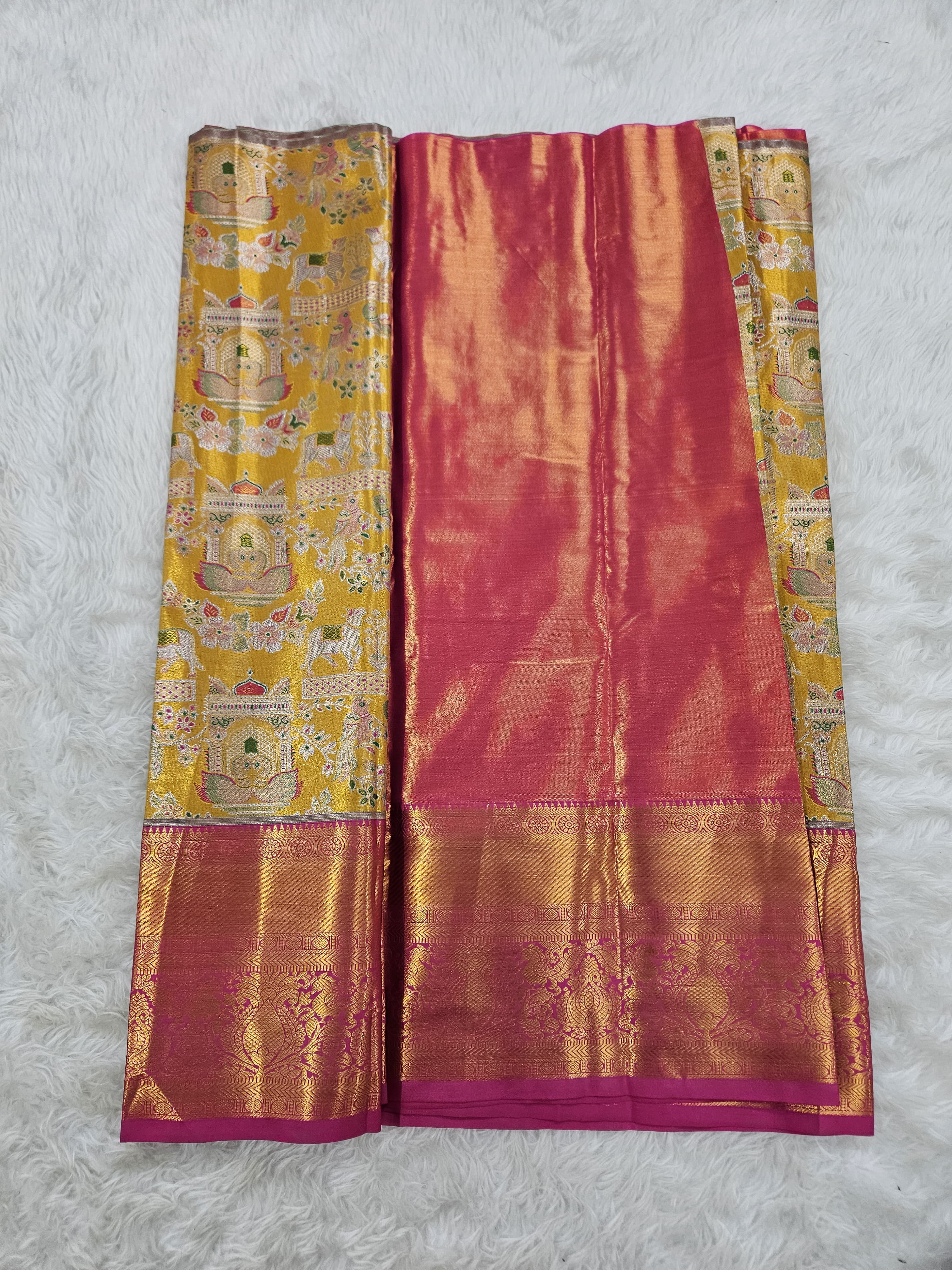 (2–5  Year) Lehenga – Unstitched (Blouse + Material)