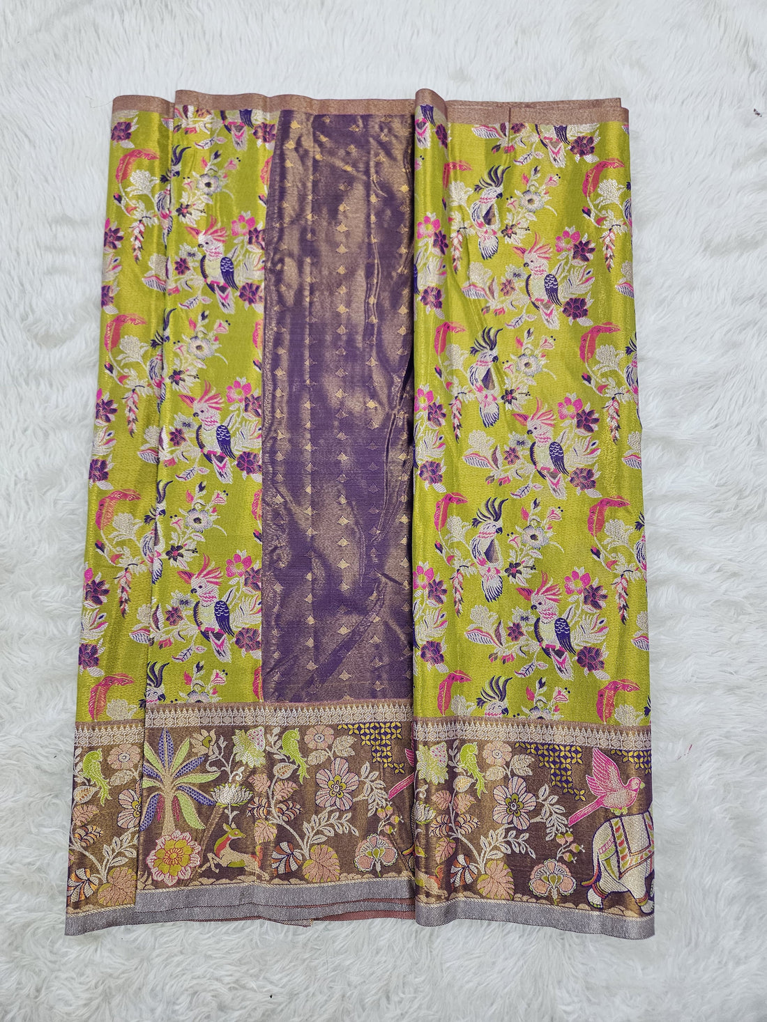 (2–5  Year) Lehenga – Unstitched (Blouse + Material)