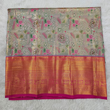 (2–5  Year) Lehenga – Unstitched (Blouse + Material)