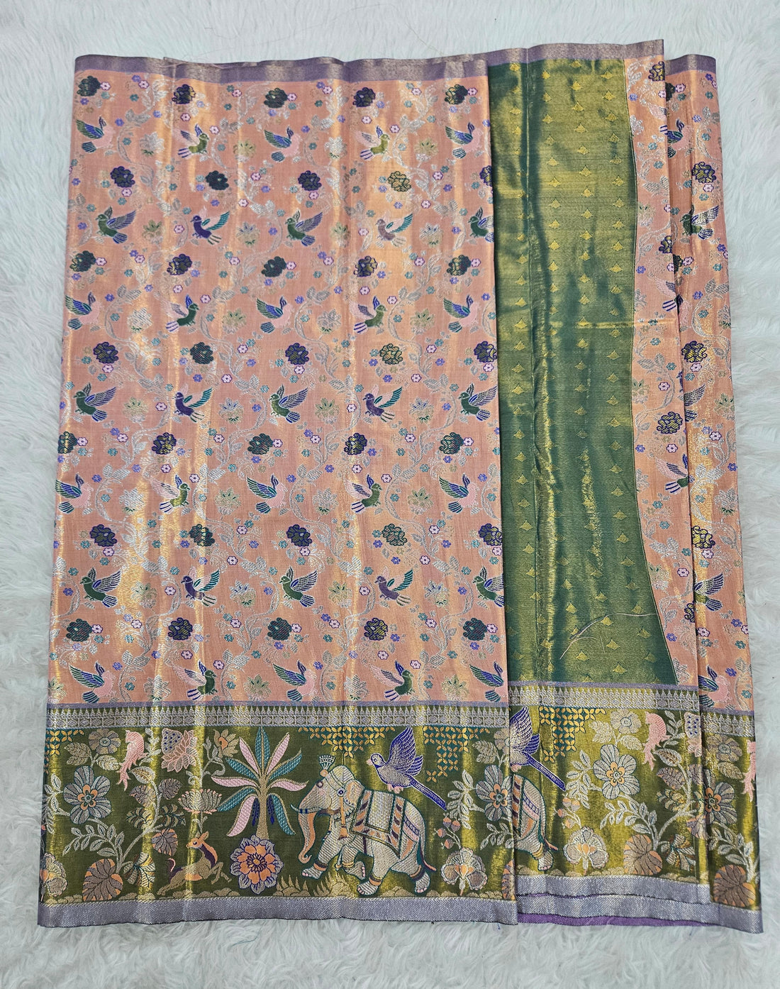 (2–5  Year) Lehenga – Unstitched (Blouse + Material)