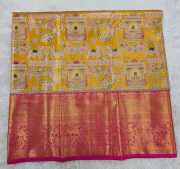 (2–5  Year) Lehenga – Unstitched (Blouse + Material)