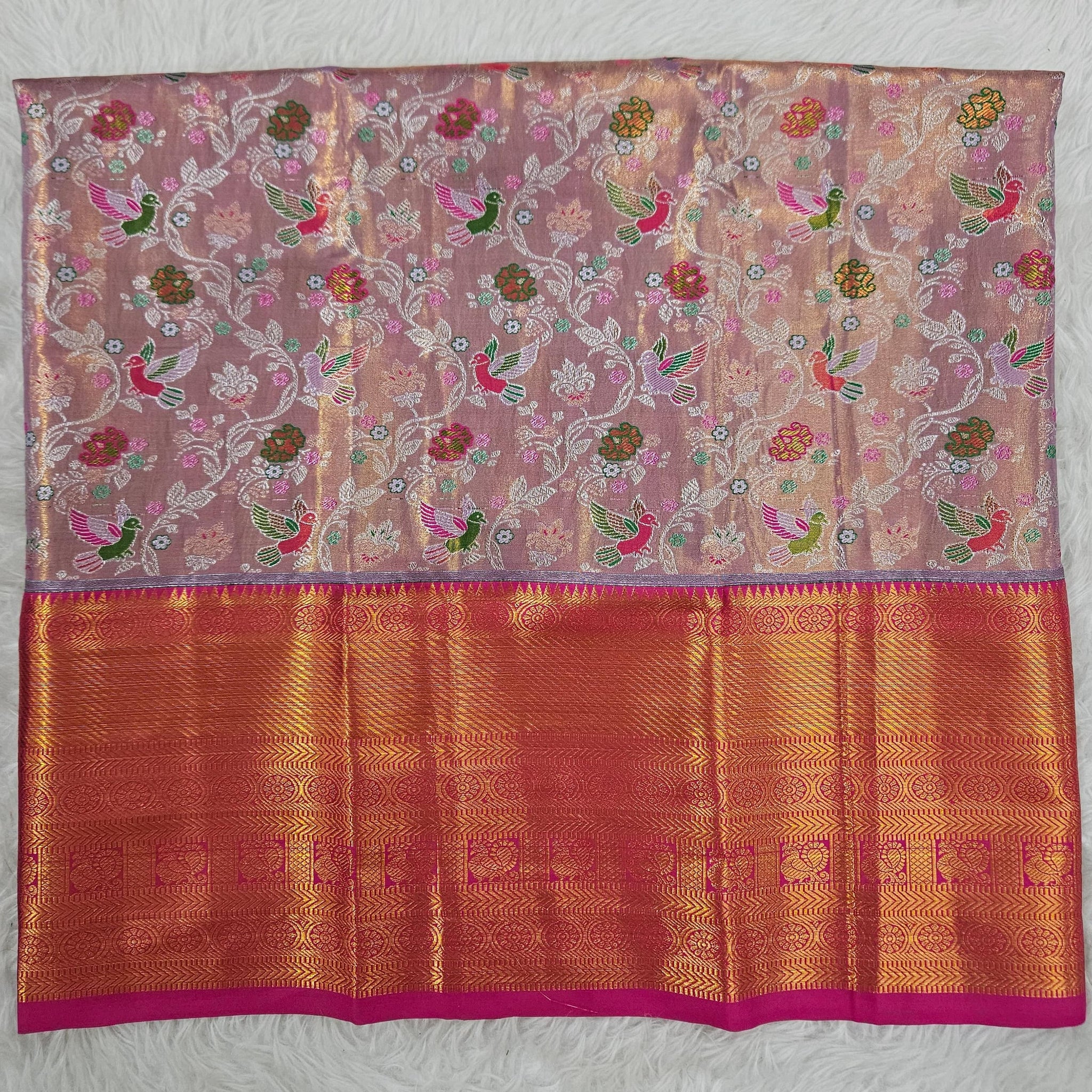 (2–5  Year) Lehenga – Unstitched (Blouse + Material)