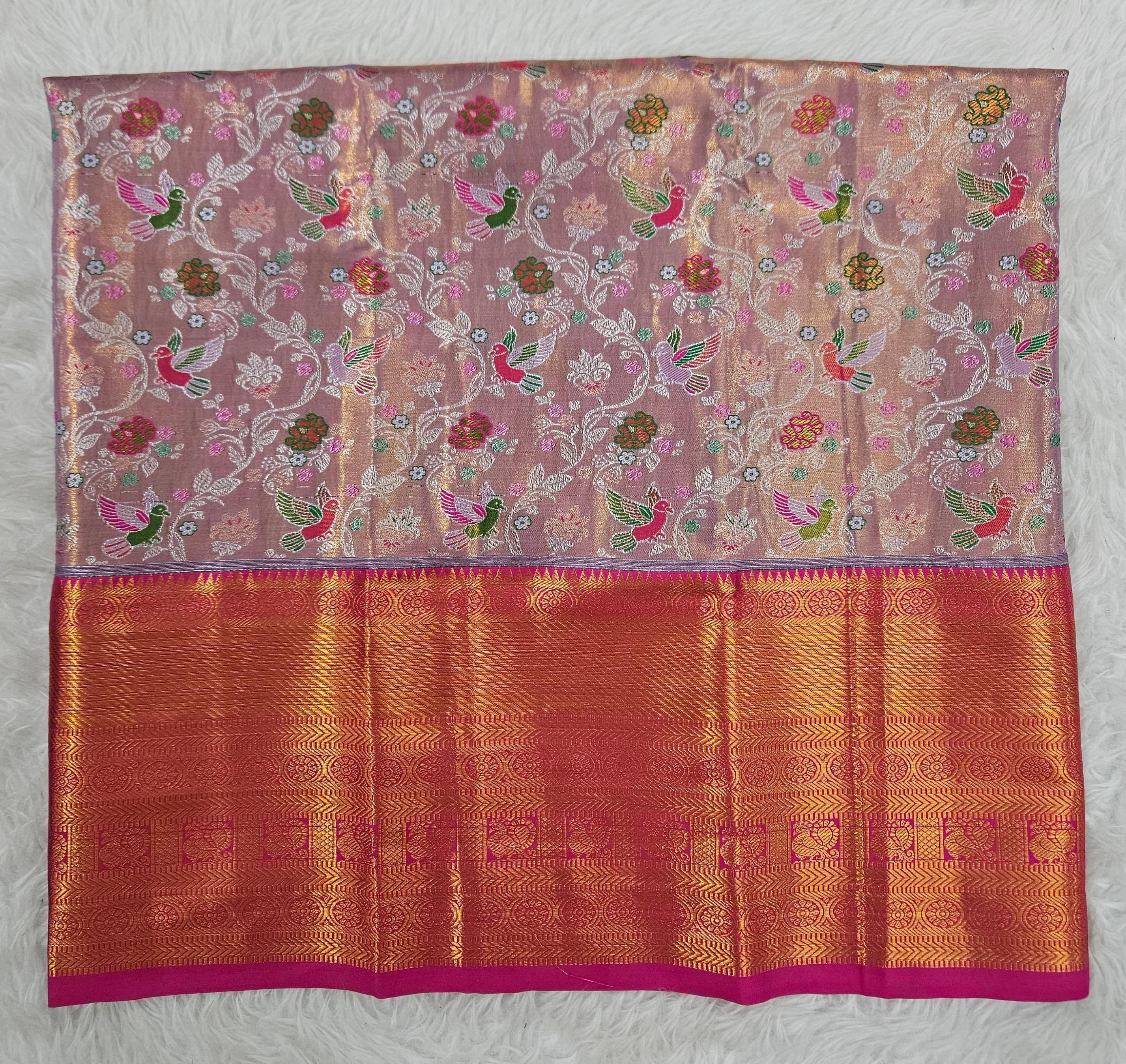 (2–5  Year) Lehenga – Unstitched (Blouse + Material)