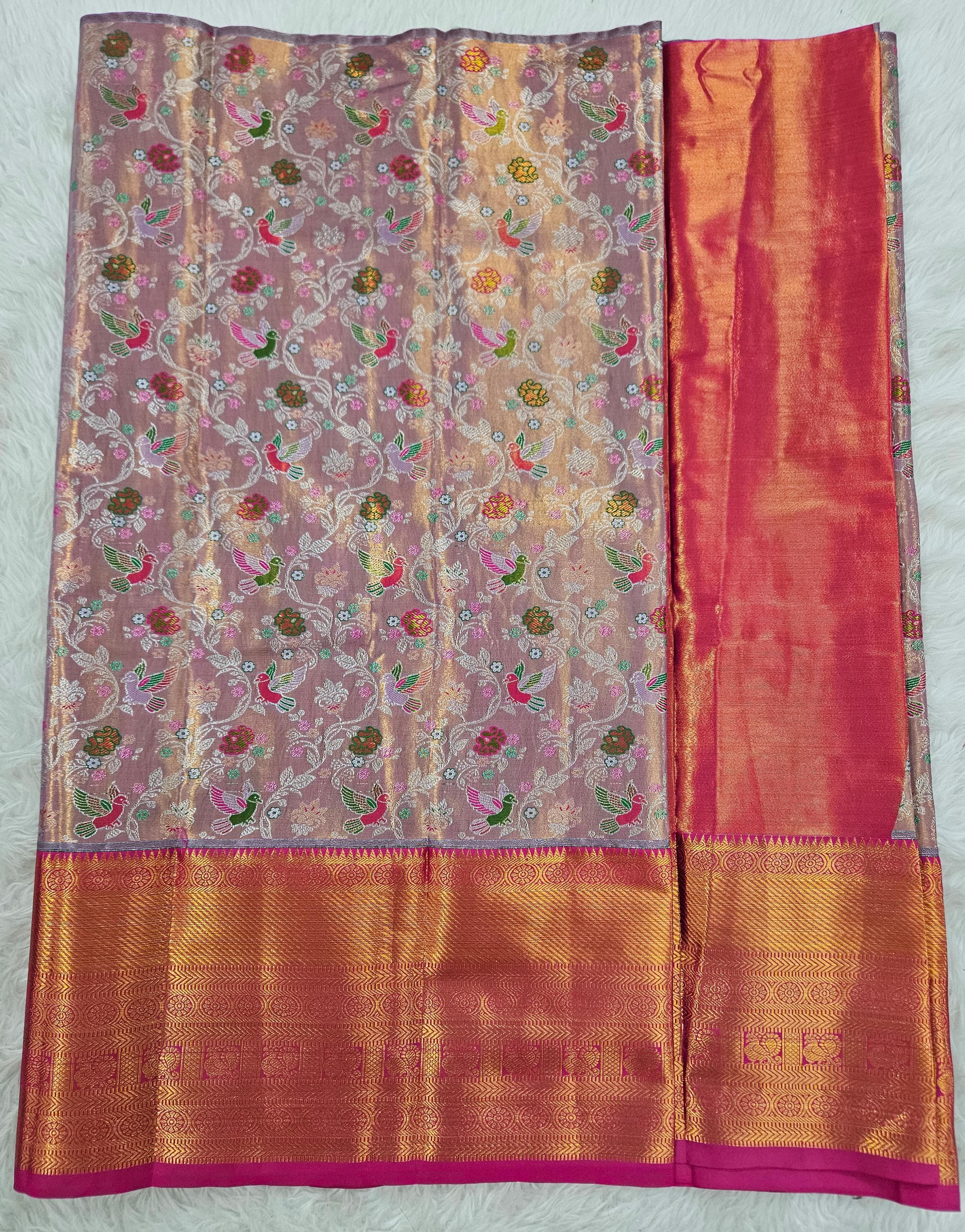 (2–5  Year) Lehenga – Unstitched (Blouse + Material)