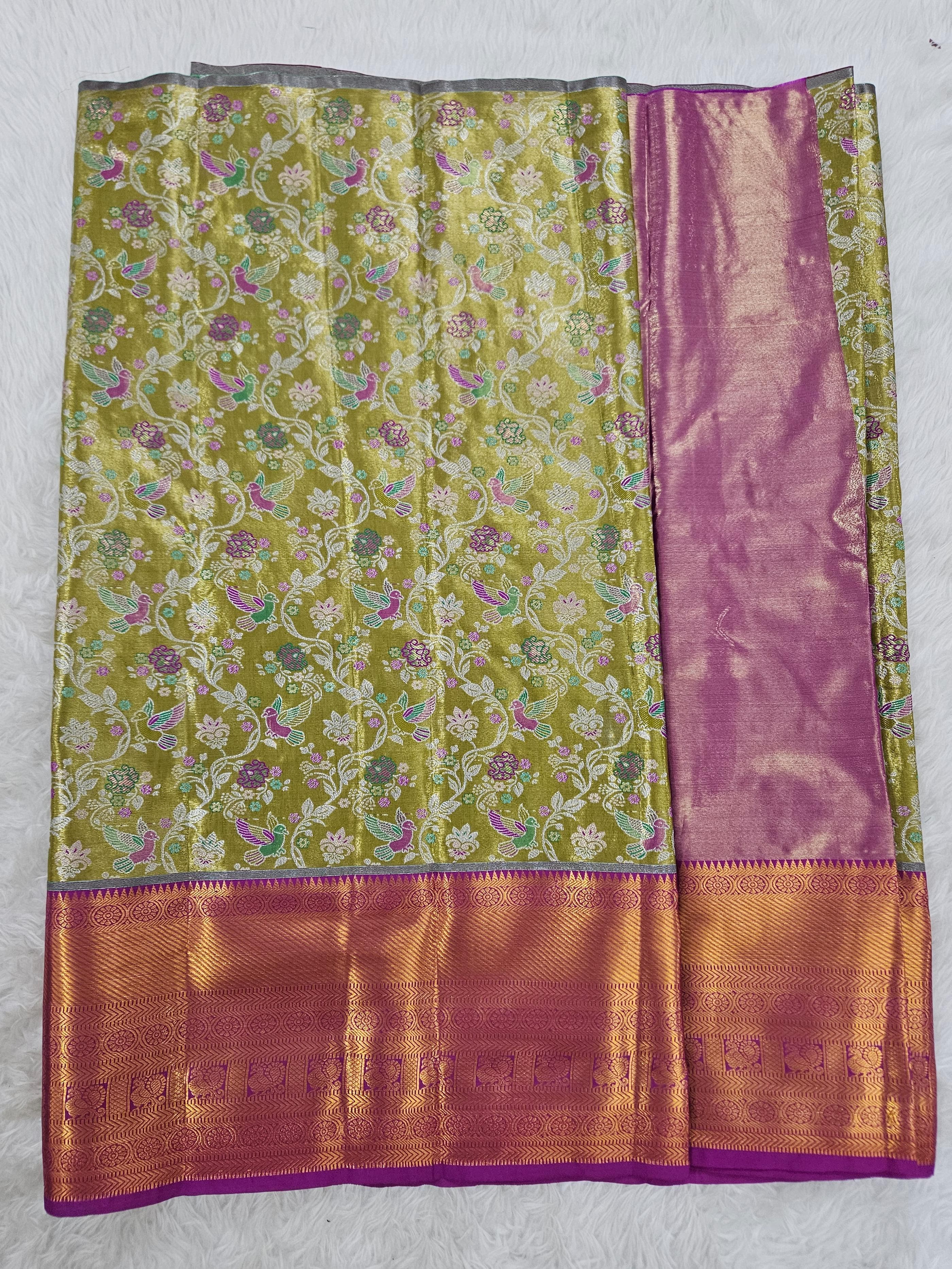 (2–5  Year) Lehenga – Unstitched (Blouse + Material)