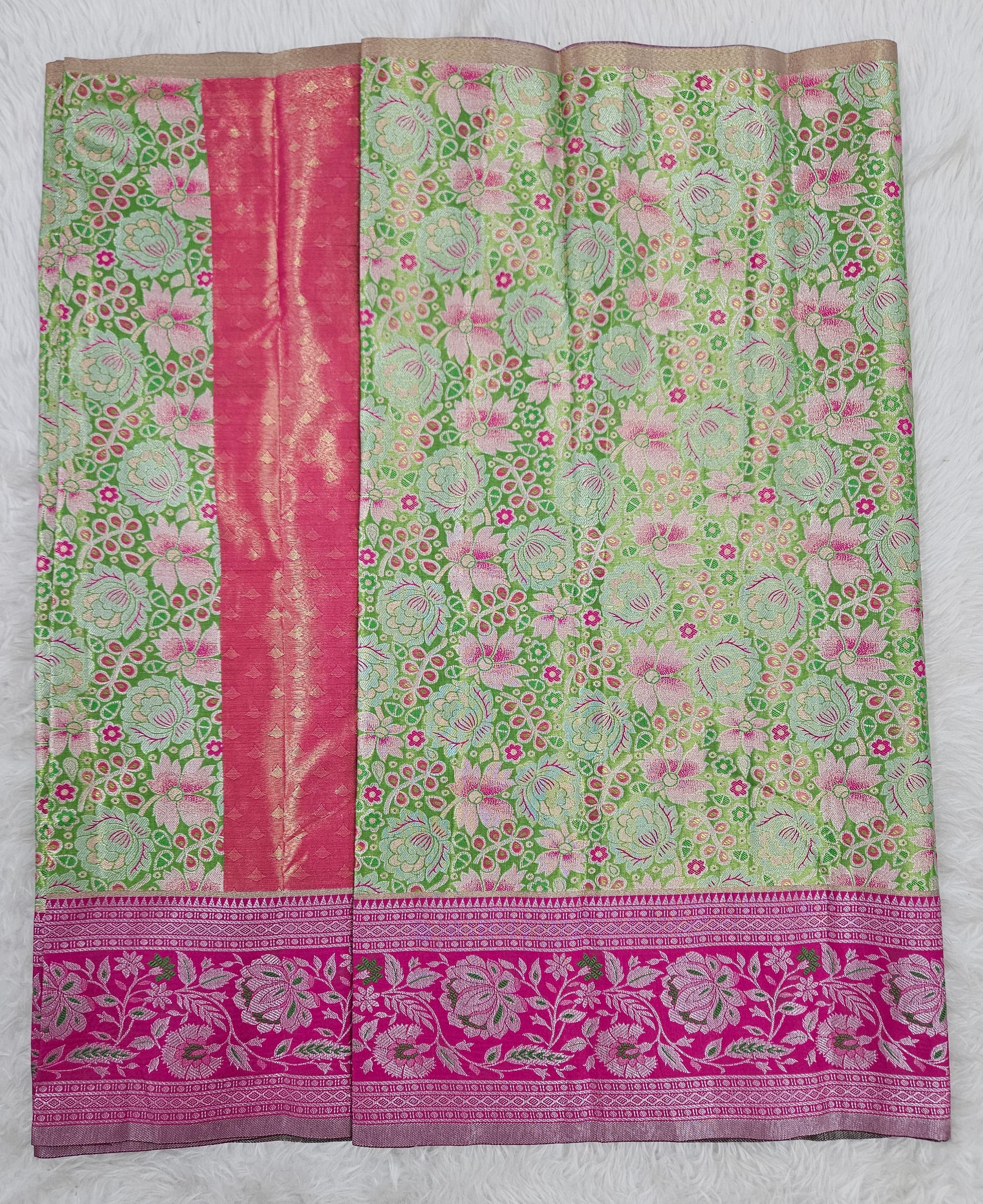 (2–5  Year) Lehenga – Unstitched (Blouse + Material)