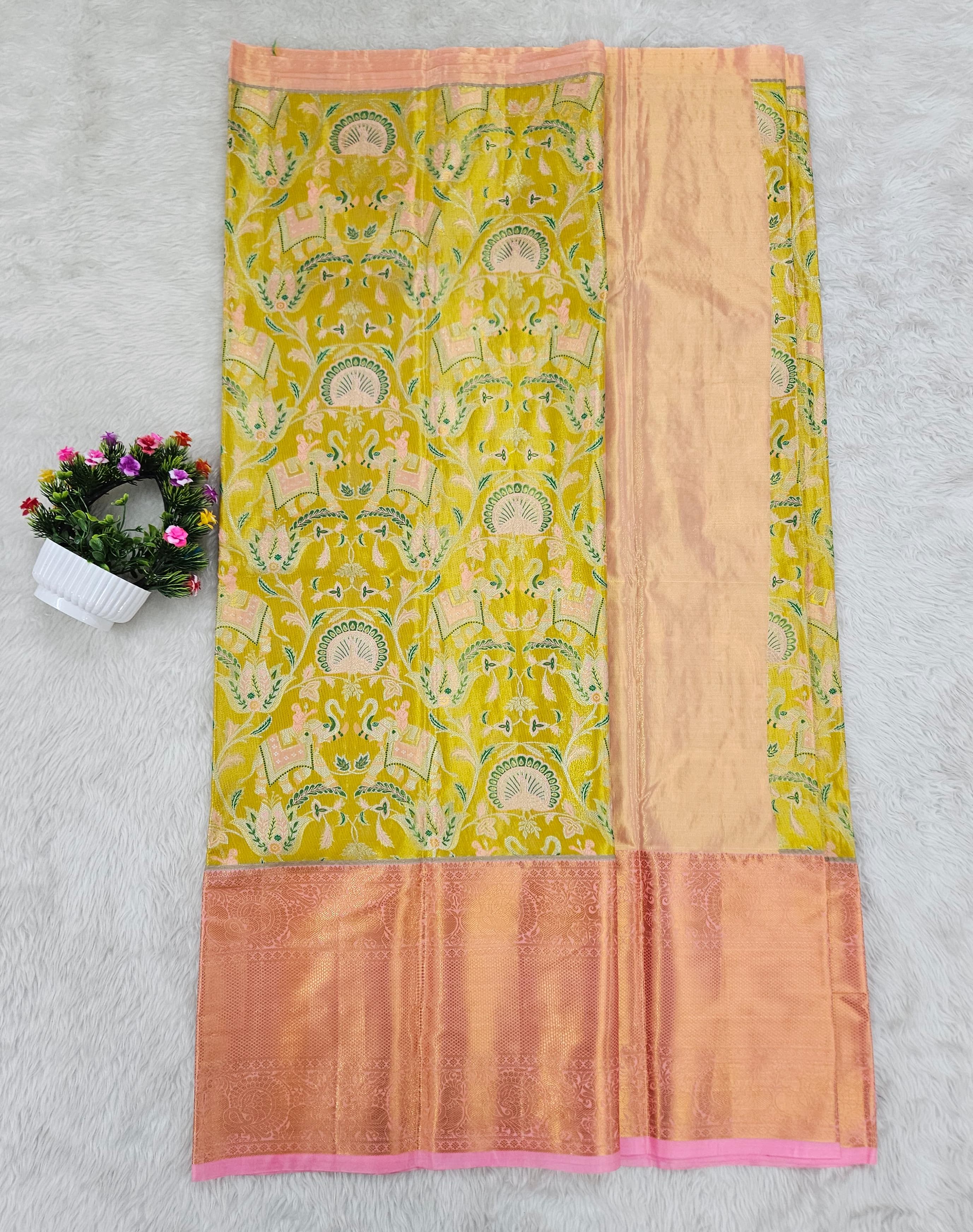 (10+ Year) Lehenga – Unstitched (Blouse + Material)