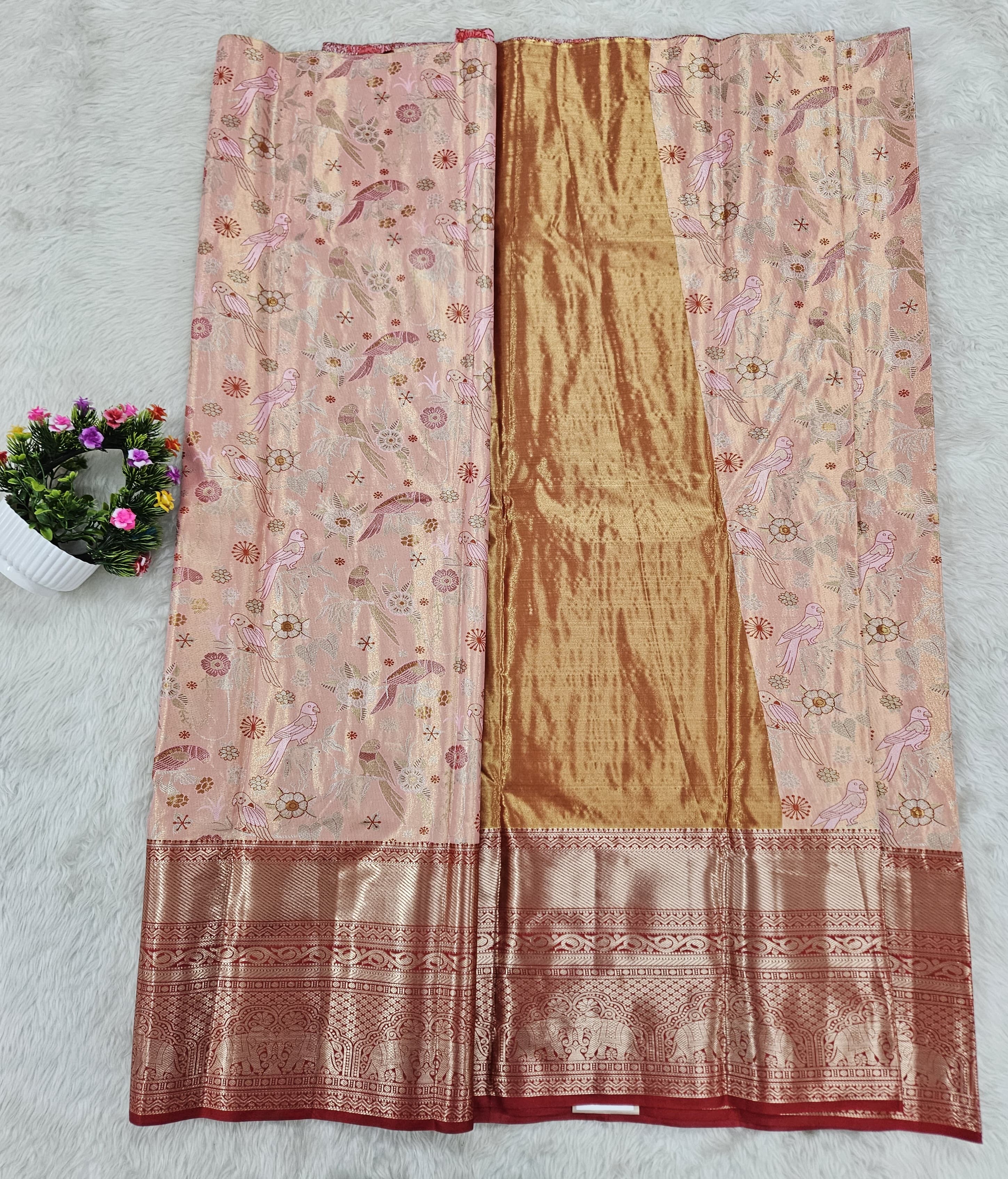 (10+ Year) Lehenga – Unstitched (Blouse + Material)