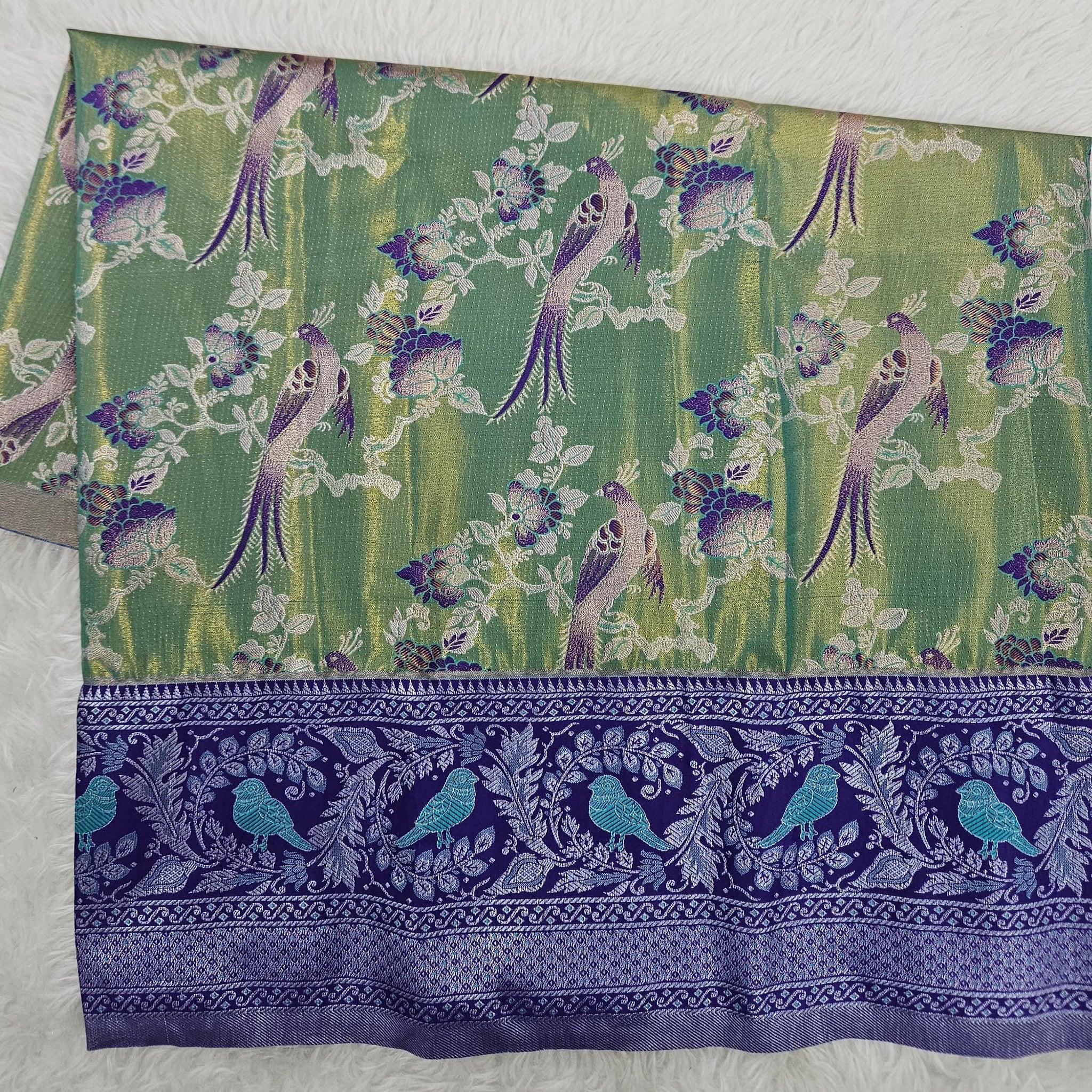 (2–5  Year) Lehenga – Unstitched (Blouse + Material)