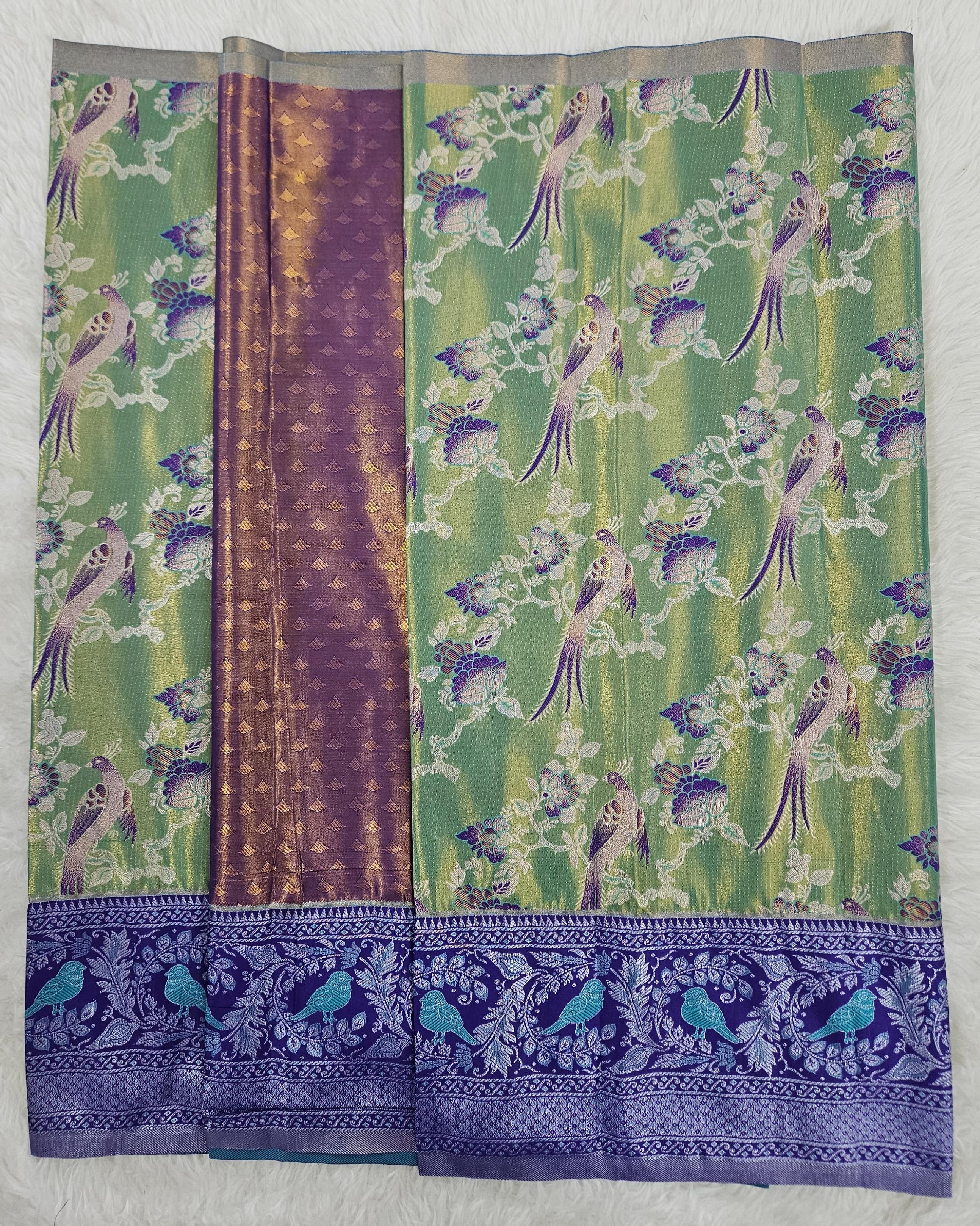 (2–5  Year) Lehenga – Unstitched (Blouse + Material)