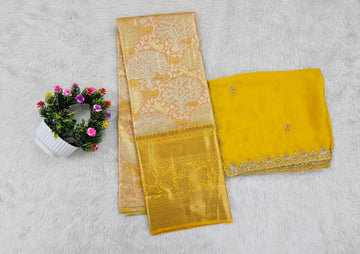 (10+ Year) Lehenga – Unstitched (Blouse + Material)