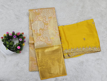 (10+ Year) Lehenga – Unstitched (Blouse + Material)