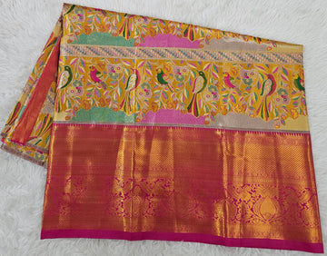 (2–5  Year) Lehenga – Unstitched (Blouse + Material)