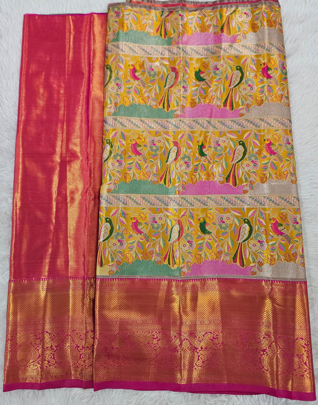 (2–5  Year) Lehenga – Unstitched (Blouse + Material)