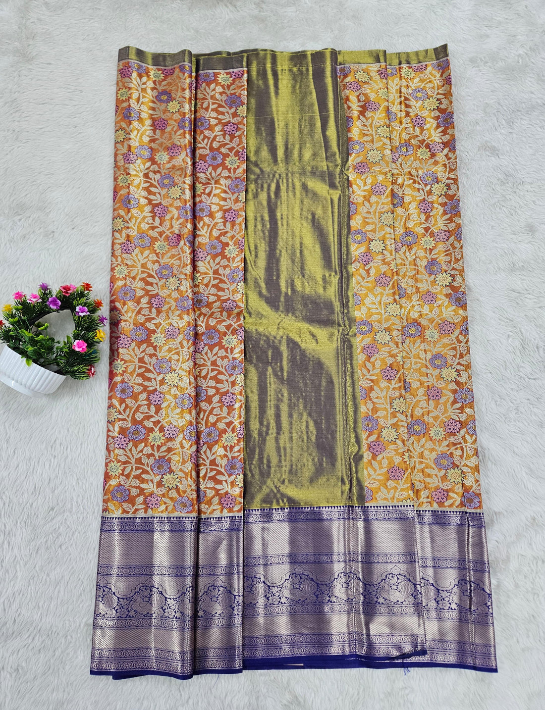 (10+ Year) Lehenga – Unstitched (Blouse + Material)