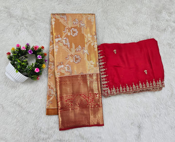 (10+ Year) Lehenga – Unstitched (Blouse + Material)